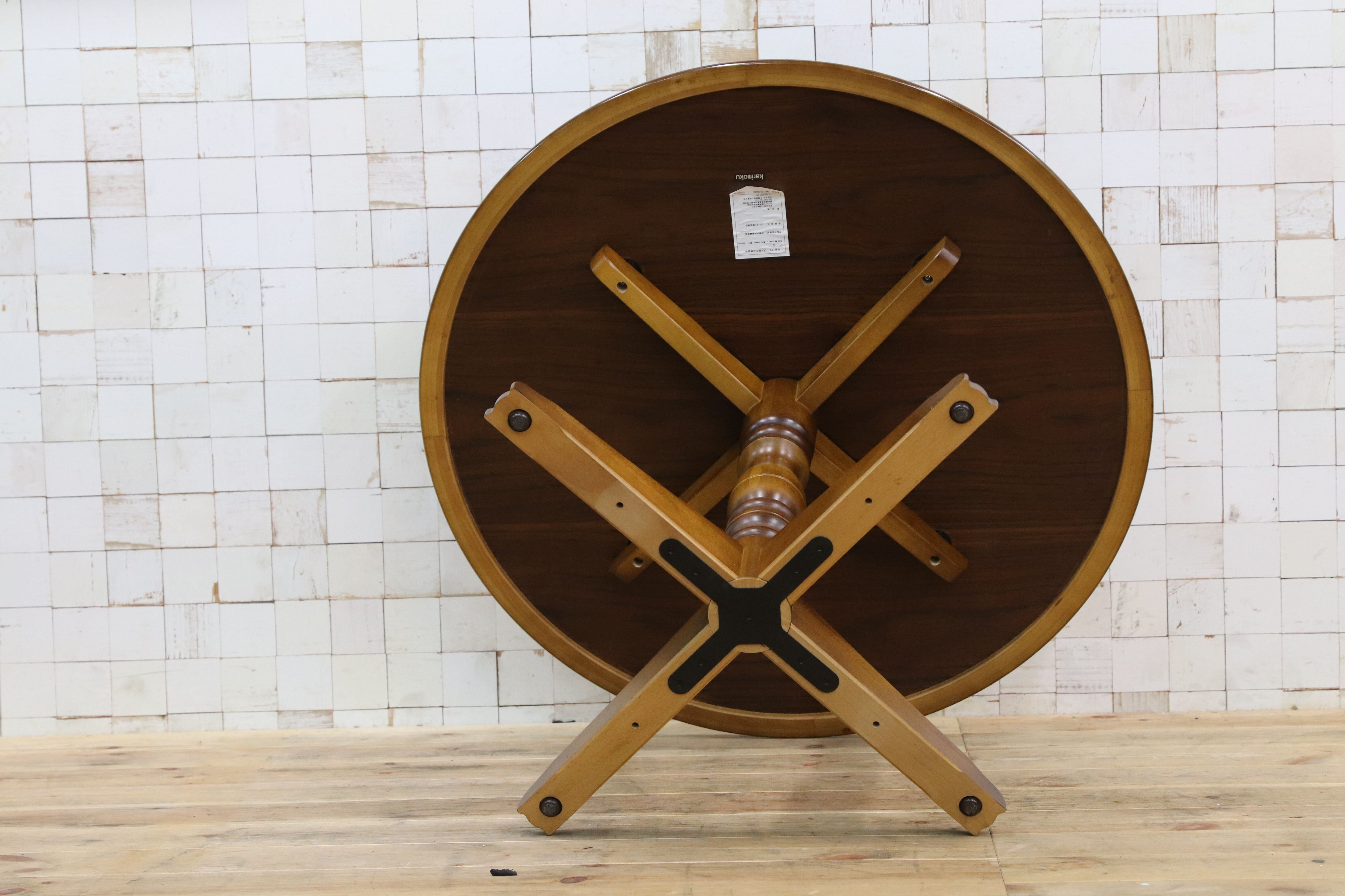 GMIK598○karimoku / カリモク コロニアル ラウンドテーブル 丸テーブル ダイニングテーブル 食卓テーブル クラシック アンティーク レトロ