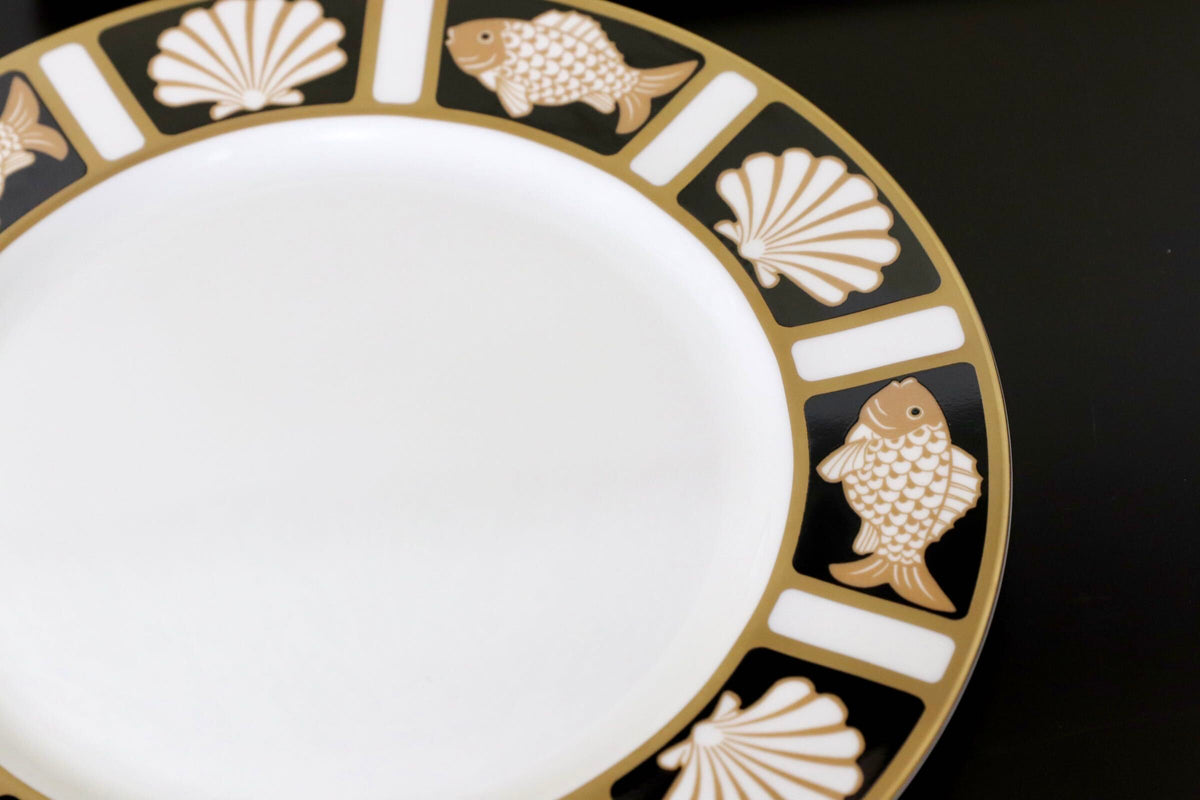 GMJO136B○NARUMI / ナルミ FISH AND SHELL フィッシュ＆シェル 30周年記念 限定プレート ボーンチャイナ Cathy Hardwick 日本製 希少