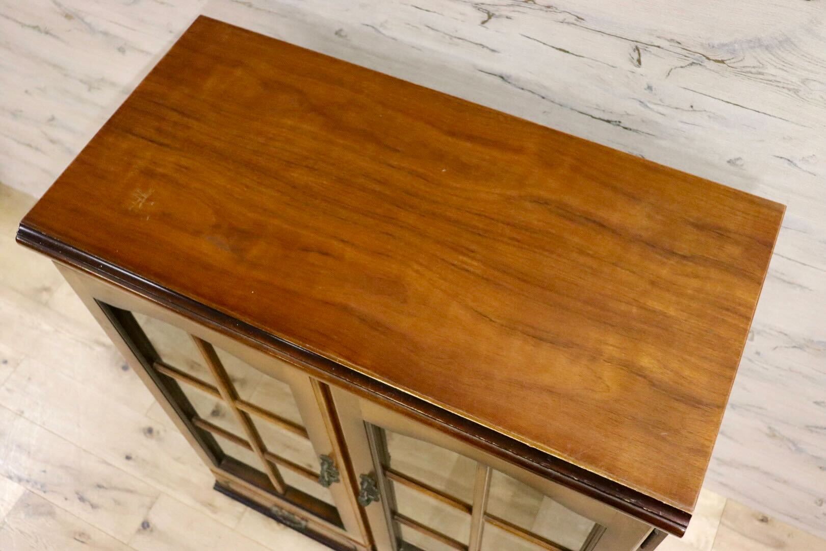 GMIK627○karimoku / カリモク コロニアル 本棚 書棚 ブックシェルフ 飾り棚 収納家具 カントリー オールドカリモク キャビネット 国産家具