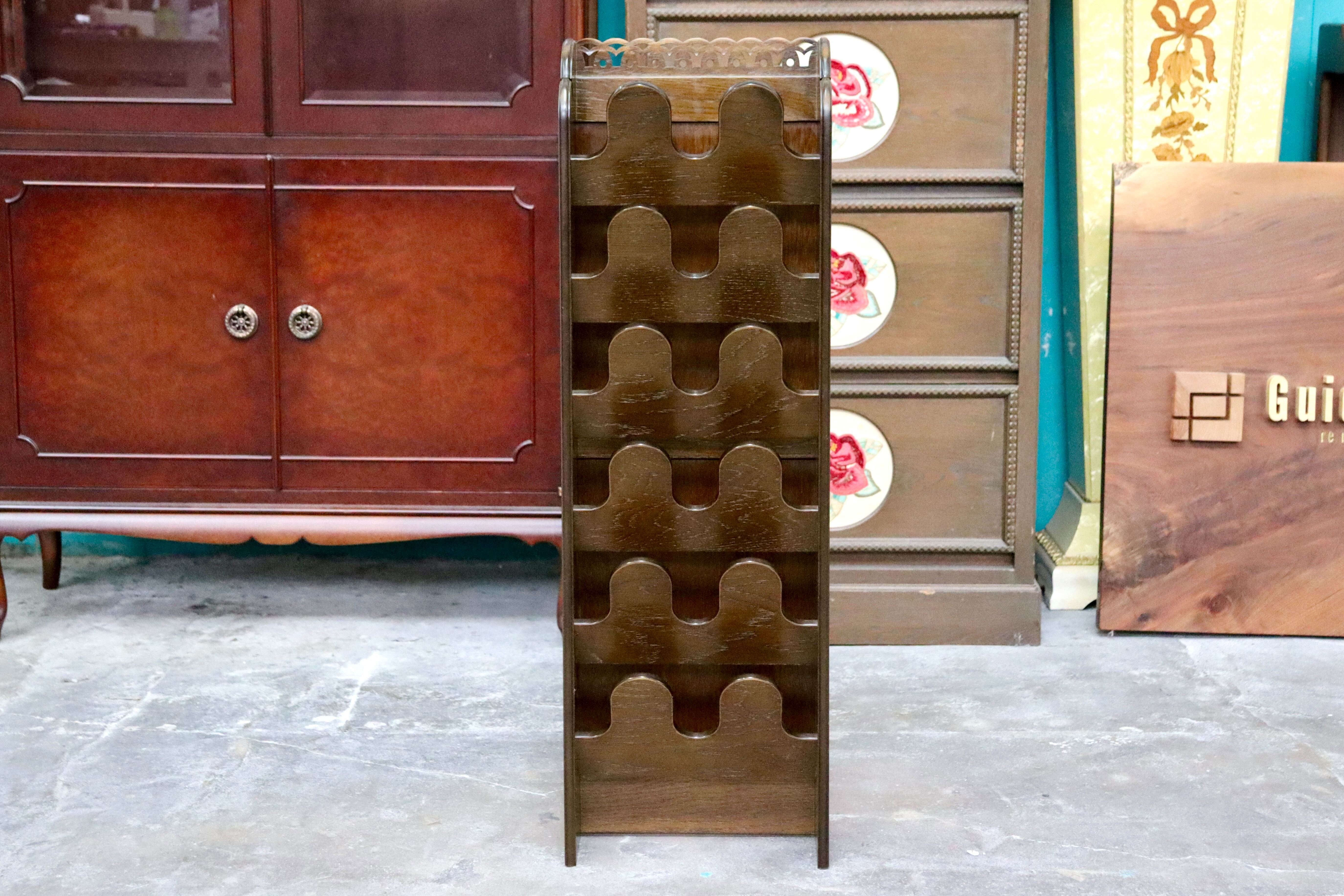 GMIS515○パリの雑貨屋 インテルナ南條 スリッパラック 収納ラック 玄関収納 スリッパ立て 収納棚 レトロ 国産家具