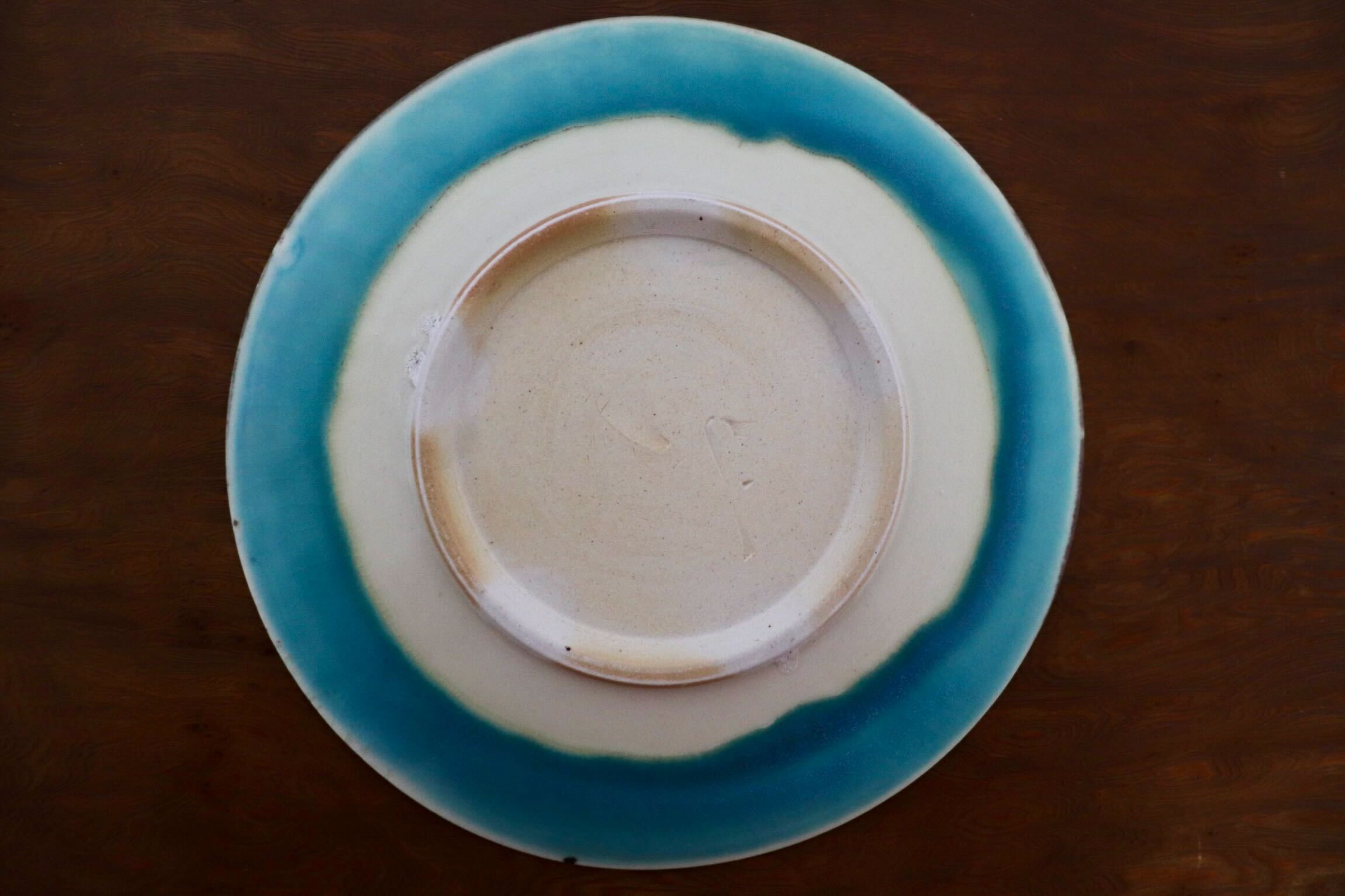 GMIO450A○千代市陶房 清水万佐年 丹波焼 皿 伝統工芸 丹波篠山 陶器 未使用