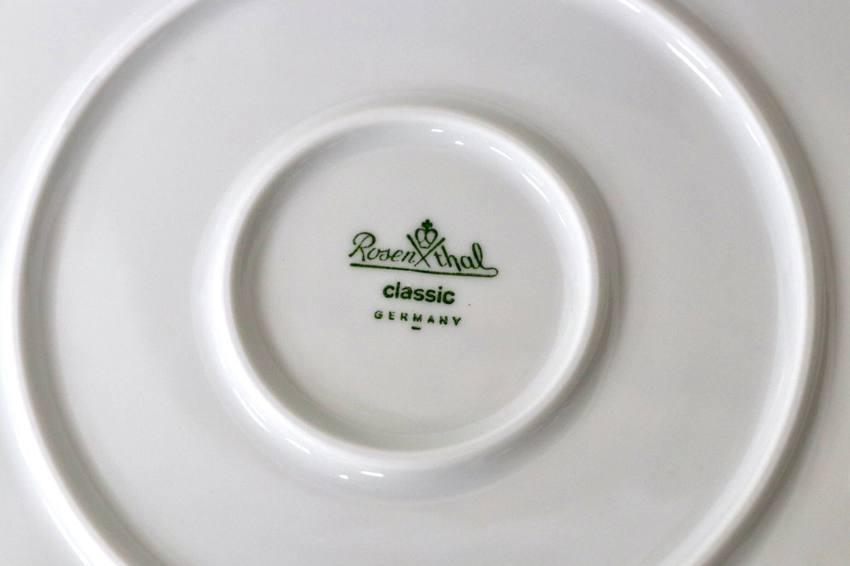 GMJO136E○Rosenthal / ローゼンタール Romanze White ロマンスホワイト 33cm 大皿 Bjrn Wiinblad ビョルン・ヴィンブラッド ドイツ製