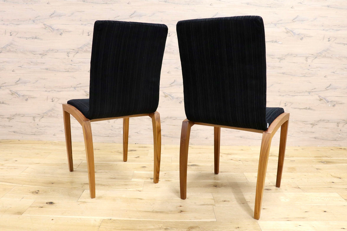 GMJS291A◯BoConcept / ボーコンセプト CUVE カーブ ダイニングチェア 食卓椅子 アームレスチェア カバーリング モダン 2脚セット