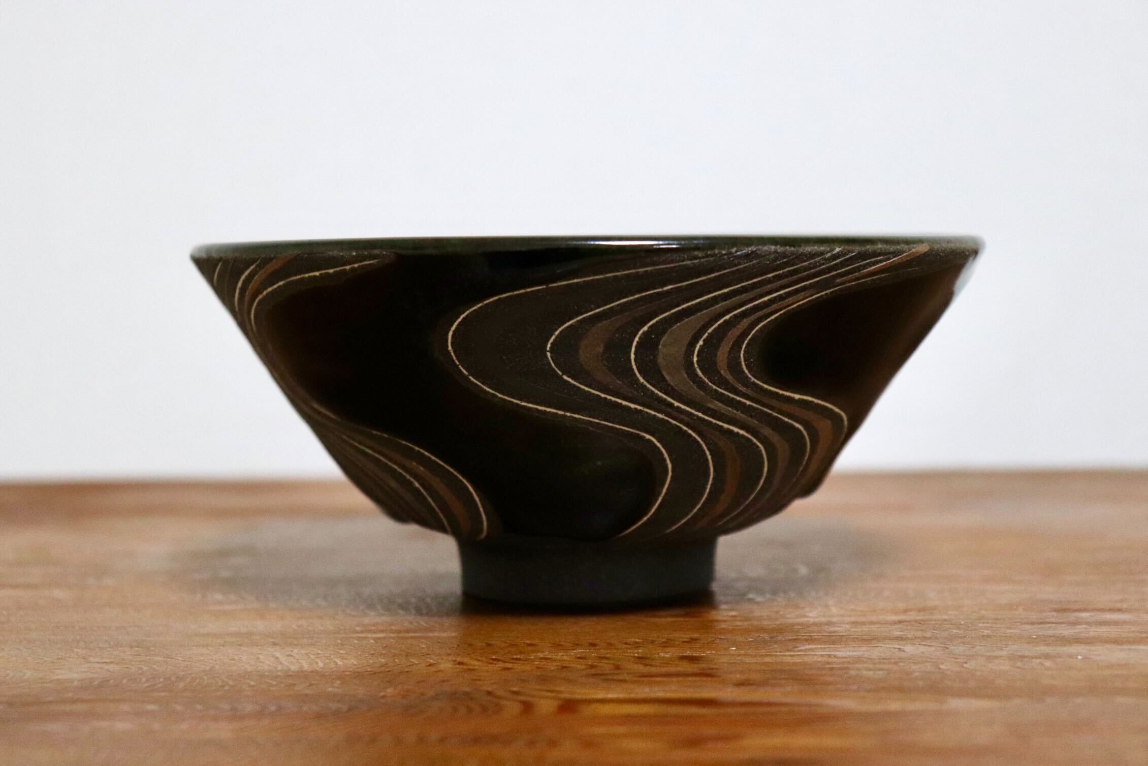 GMIO480B◯市野悟窯 市野哲次 丹波焼 彩色鉢 陶器 丹波篠山 伝統工芸 未使用