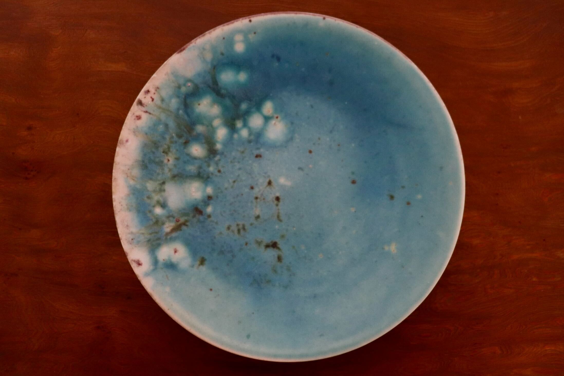 GMIO450B○千代市陶房 清水万佐年 丹波焼 皿 伝統工芸 丹波篠山 陶器 未使用