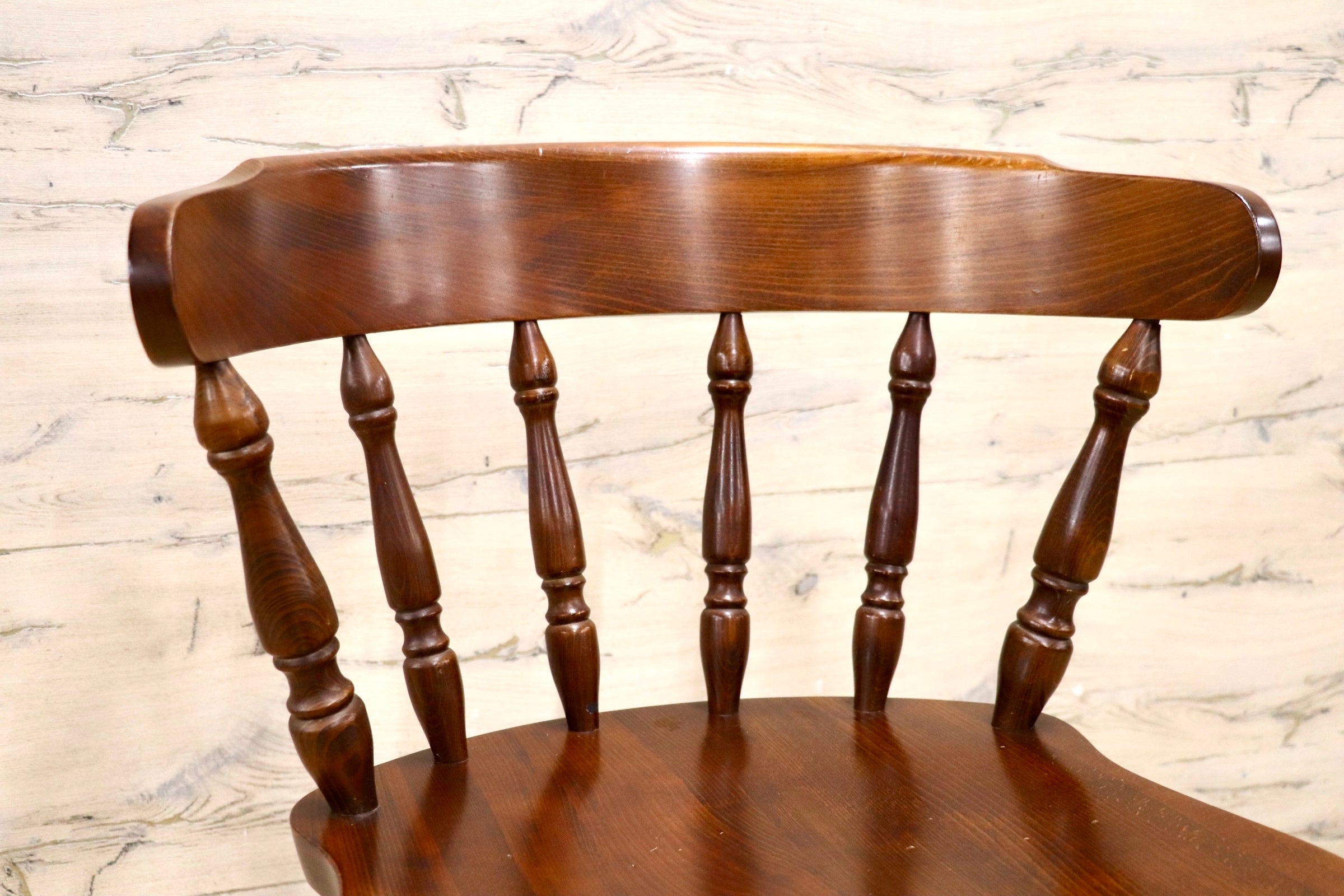 GMJN19○柏木工 / KASHIWA ダイニングチェア アームレスチェア 椅子 飛騨家具 レトロ カントリー 木製 アンティーク