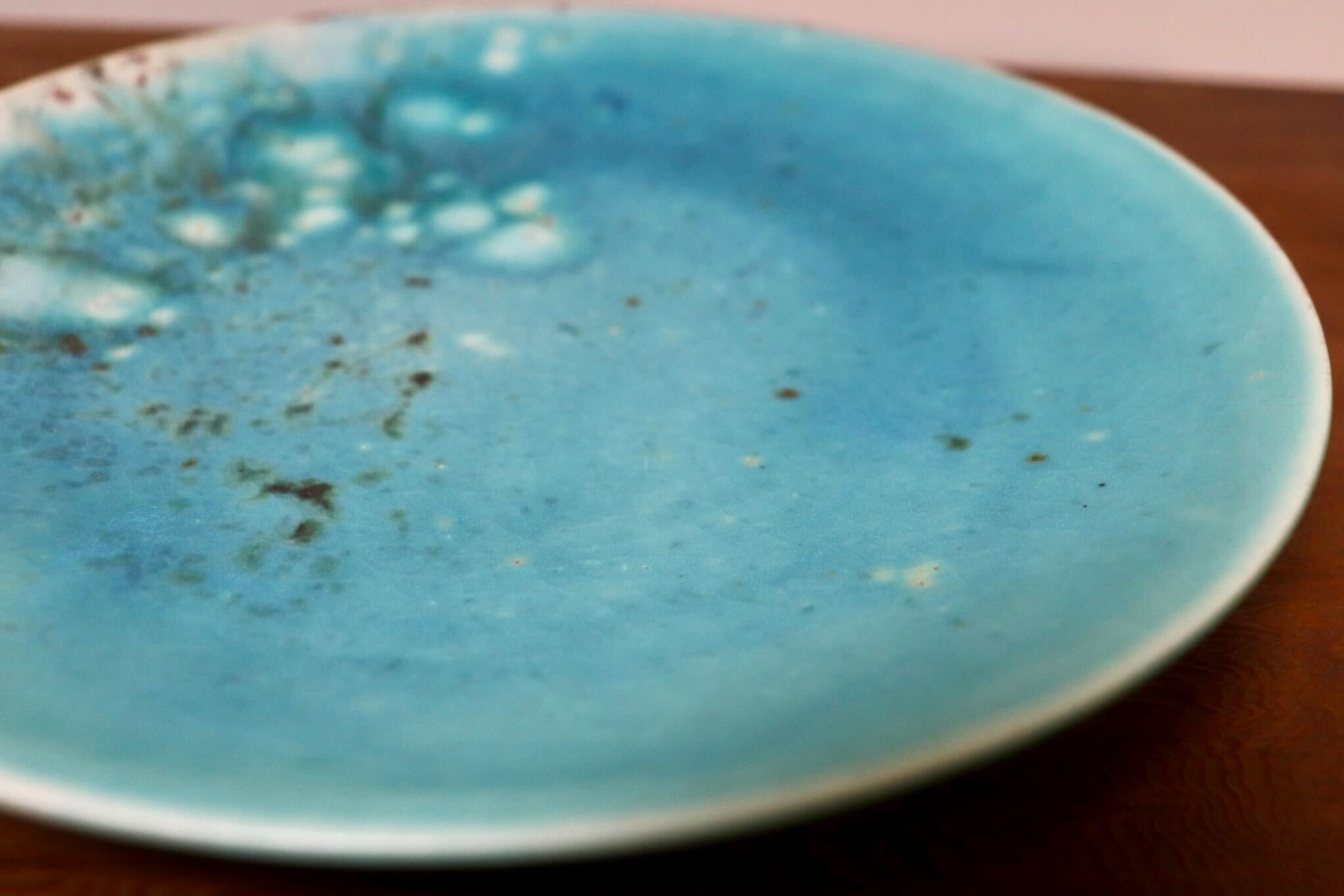 GMIO450B○千代市陶房 清水万佐年 丹波焼 皿 伝統工芸 丹波篠山 陶器 未使用