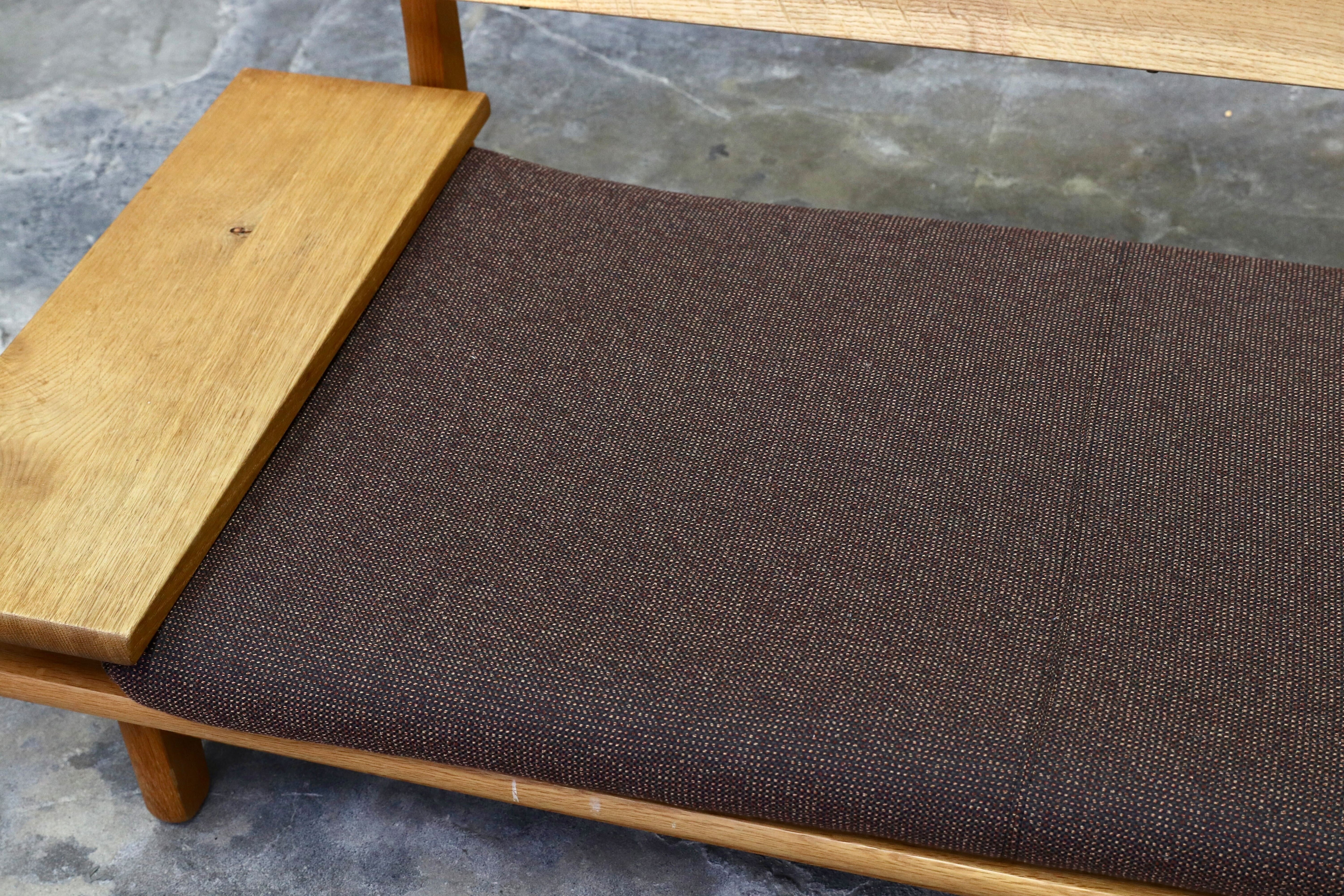 GMIK612B○飛騨産業 / HIDA キツツキ 森のとこば 2人掛けソファ ラブソファ オーク無垢材 長椅子 IDC大塚家具 節入り 約33万