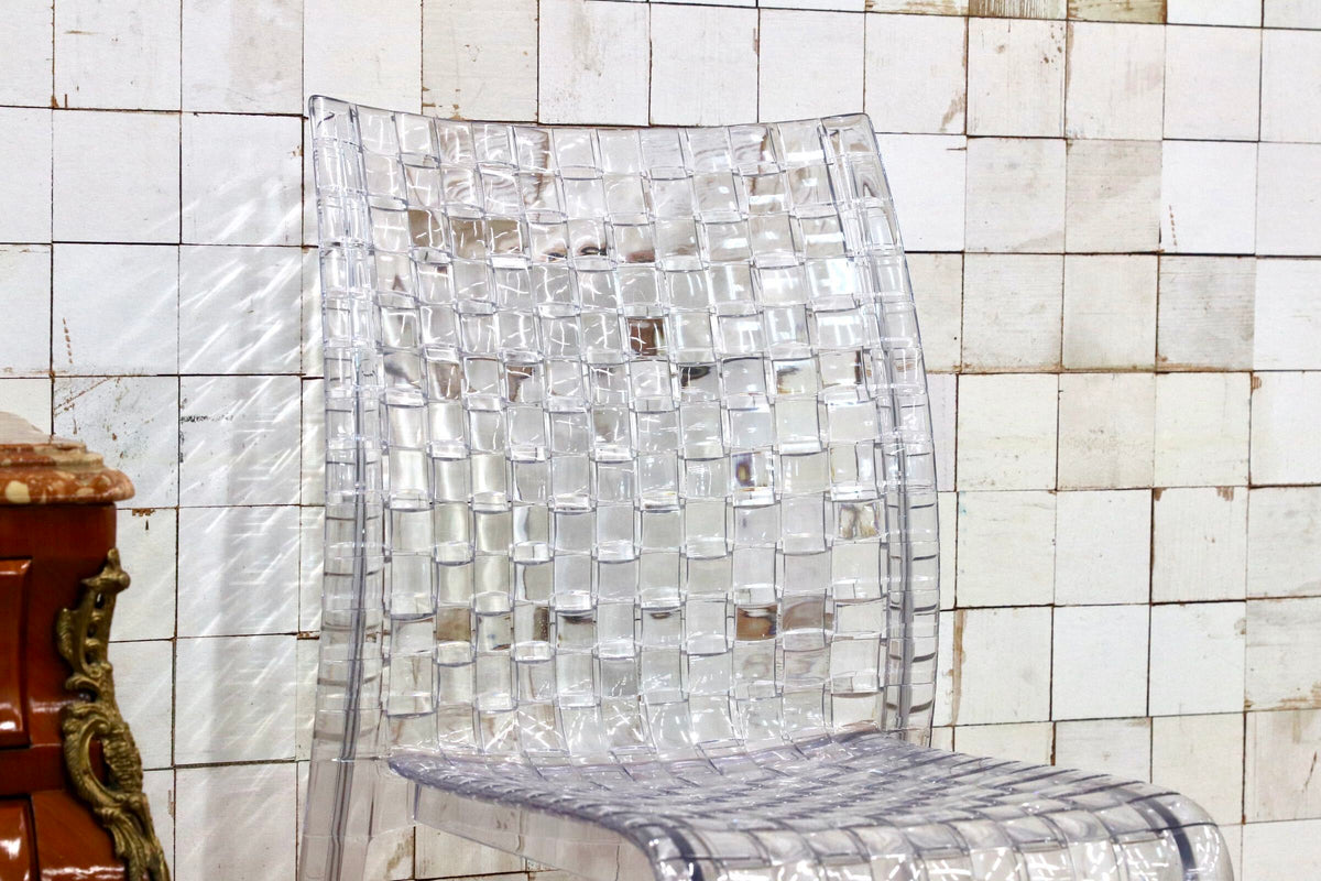 GMJS293○Kartell / カルテル AMI AMI アミアミ ダイニングチェア 椅子 吉岡徳仁 ポリカーボネート イタリア製 定価約5.4万円