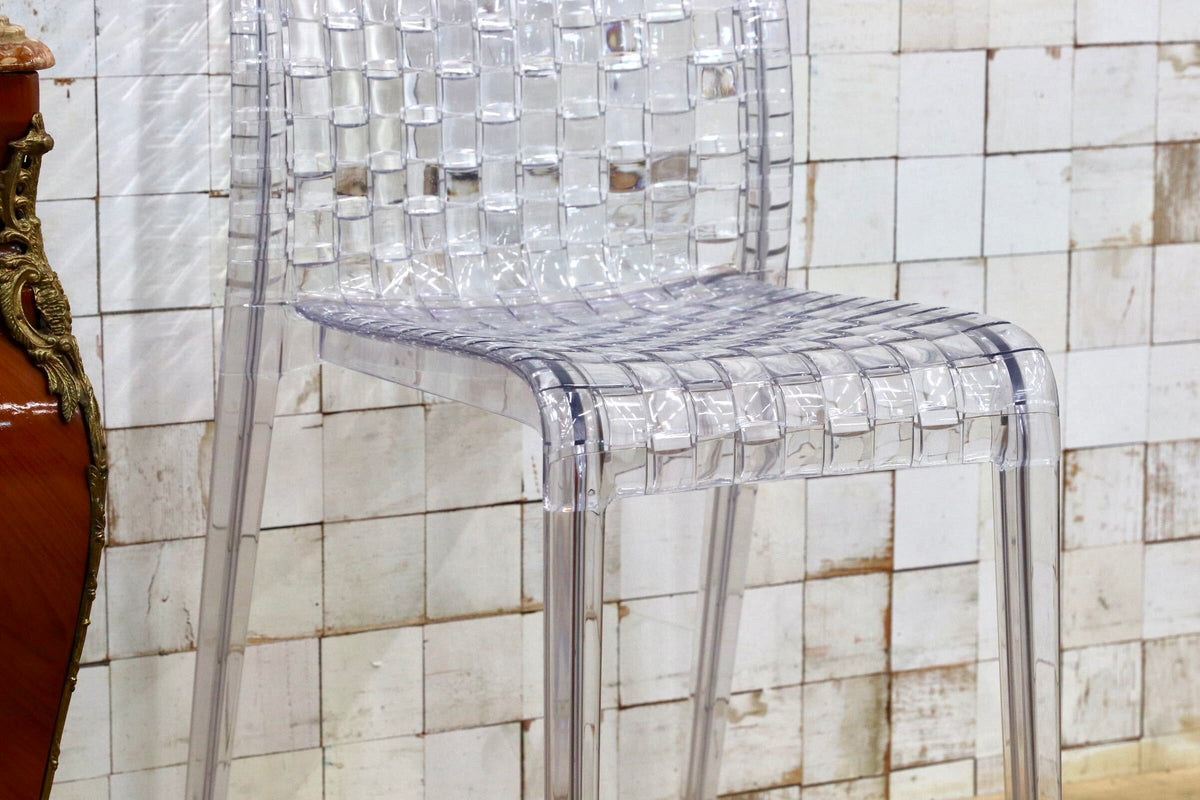 GMJS293○Kartell / カルテル AMI AMI アミアミ ダイニングチェア 椅子 吉岡徳仁 ポリカーボネート イタリア製 定価約5.4万円