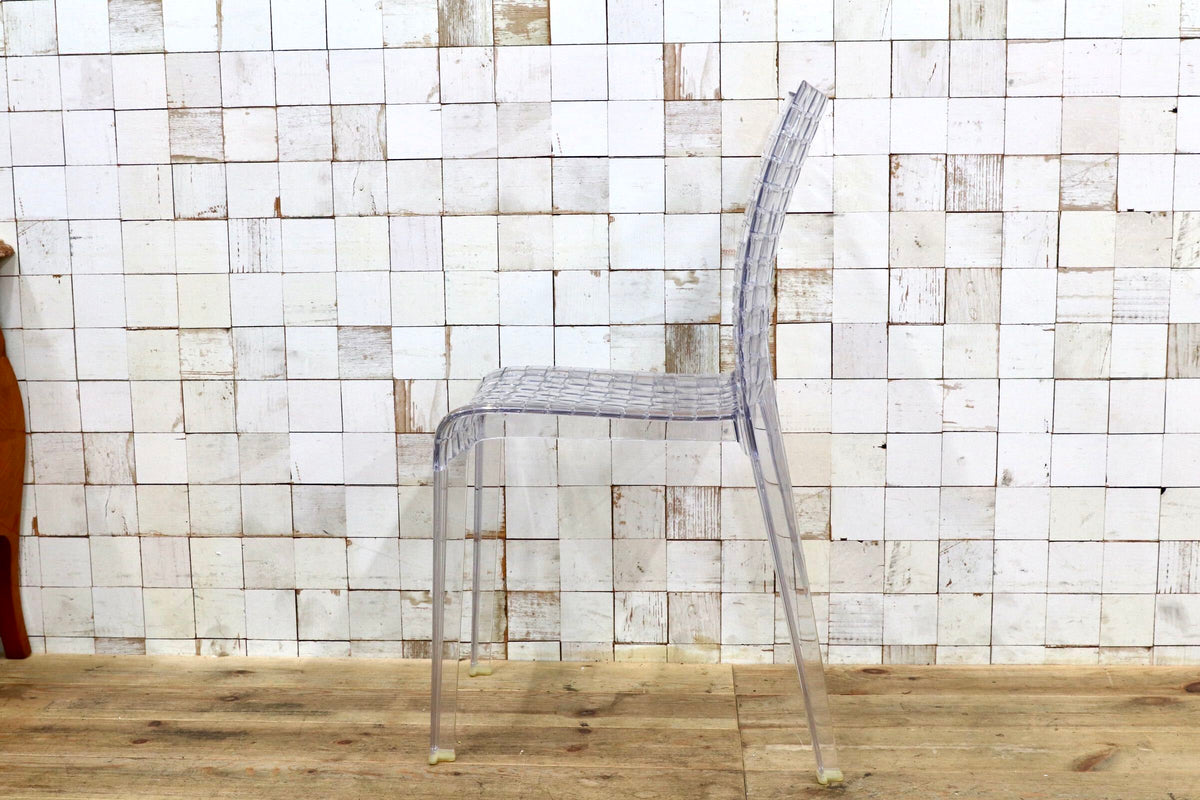 GMJS293○Kartell / カルテル AMI AMI アミアミ ダイニングチェア 椅子 吉岡徳仁 ポリカーボネート イタリア製 定価約5.4万円