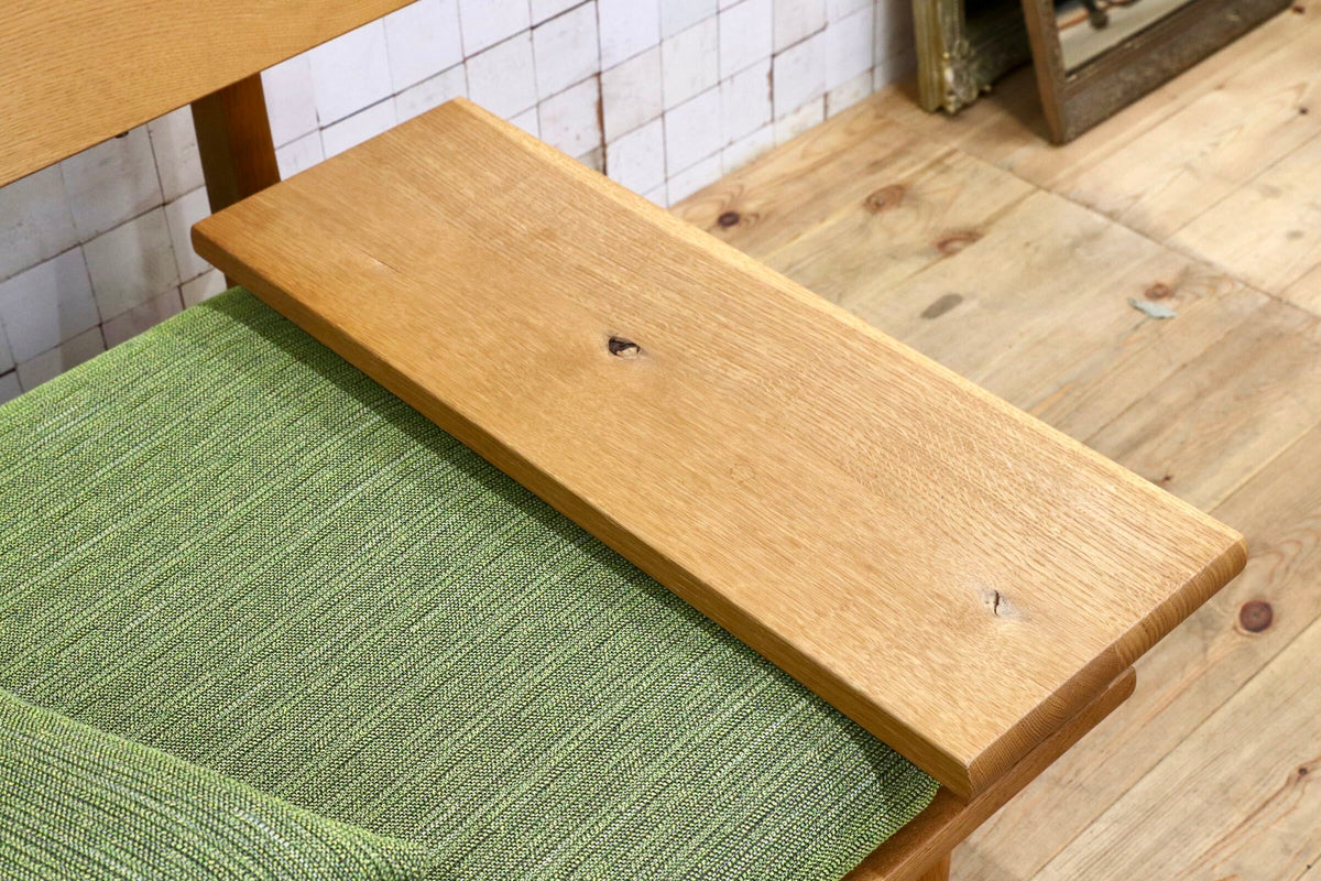 GMJH360○飛騨産業 / HIDA キツツキマーク 森のことば SN106SO 3人掛けソファ 佐々木敏光 ナラ材 ファブリック 国産家具