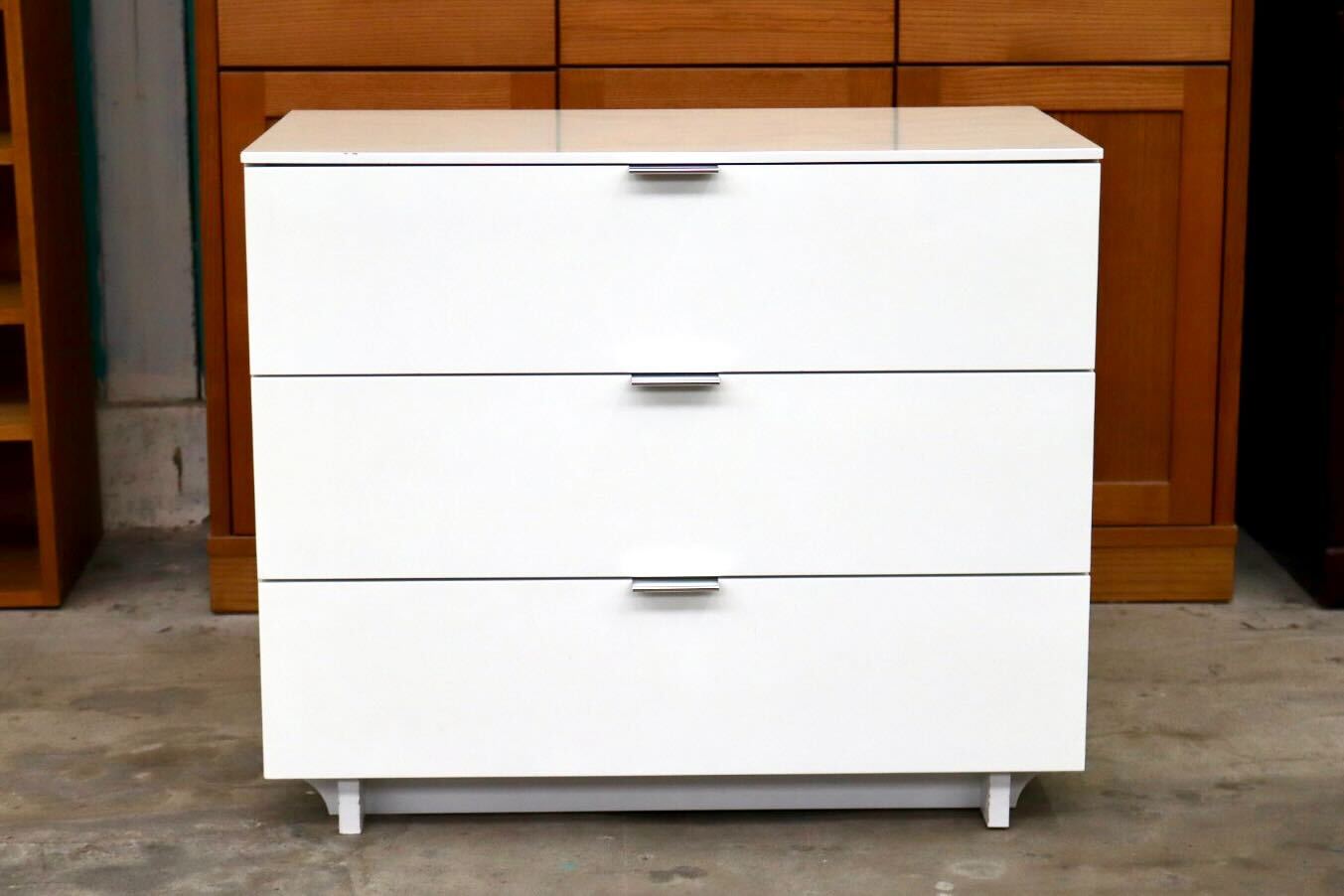 GMIK906A○CASA STYLE / カーサスタイル 3段チェスト キャビネット サイドボード 引き出し 収納家具 リビング モダン