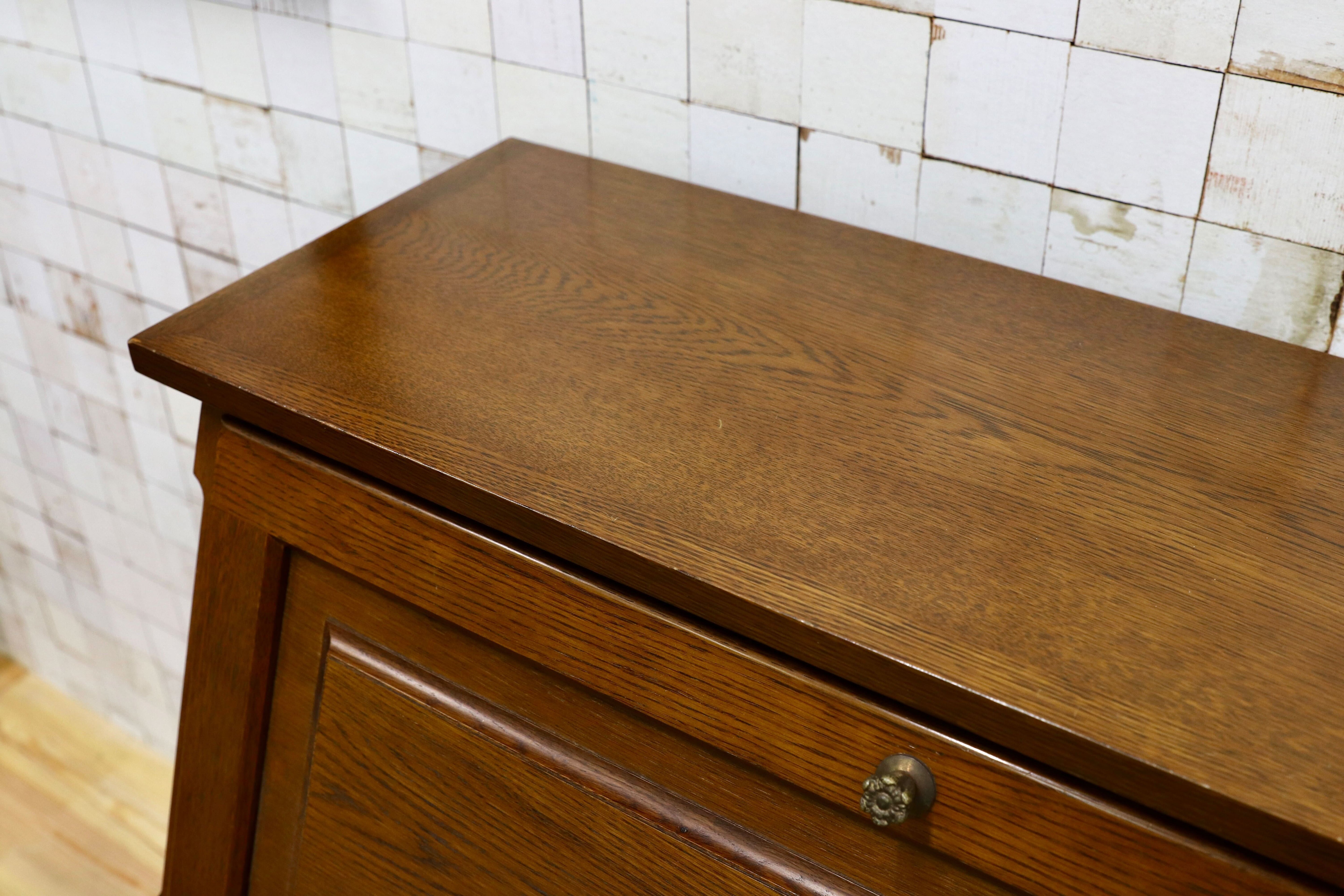 GMIK596○karimoku / カリモク ライティングビューロー デスク 机 学習机 オールドカリモク ヴィンテージ 書斎机 国産家具 オーク