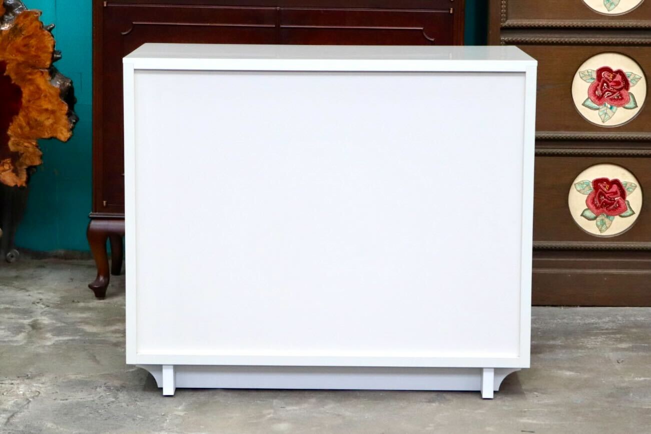 GMIK906B○CASA STYLE / カーサスタイル 3段チェスト キャビネット サイドボード 引き出し 収納家具 リビング モダン