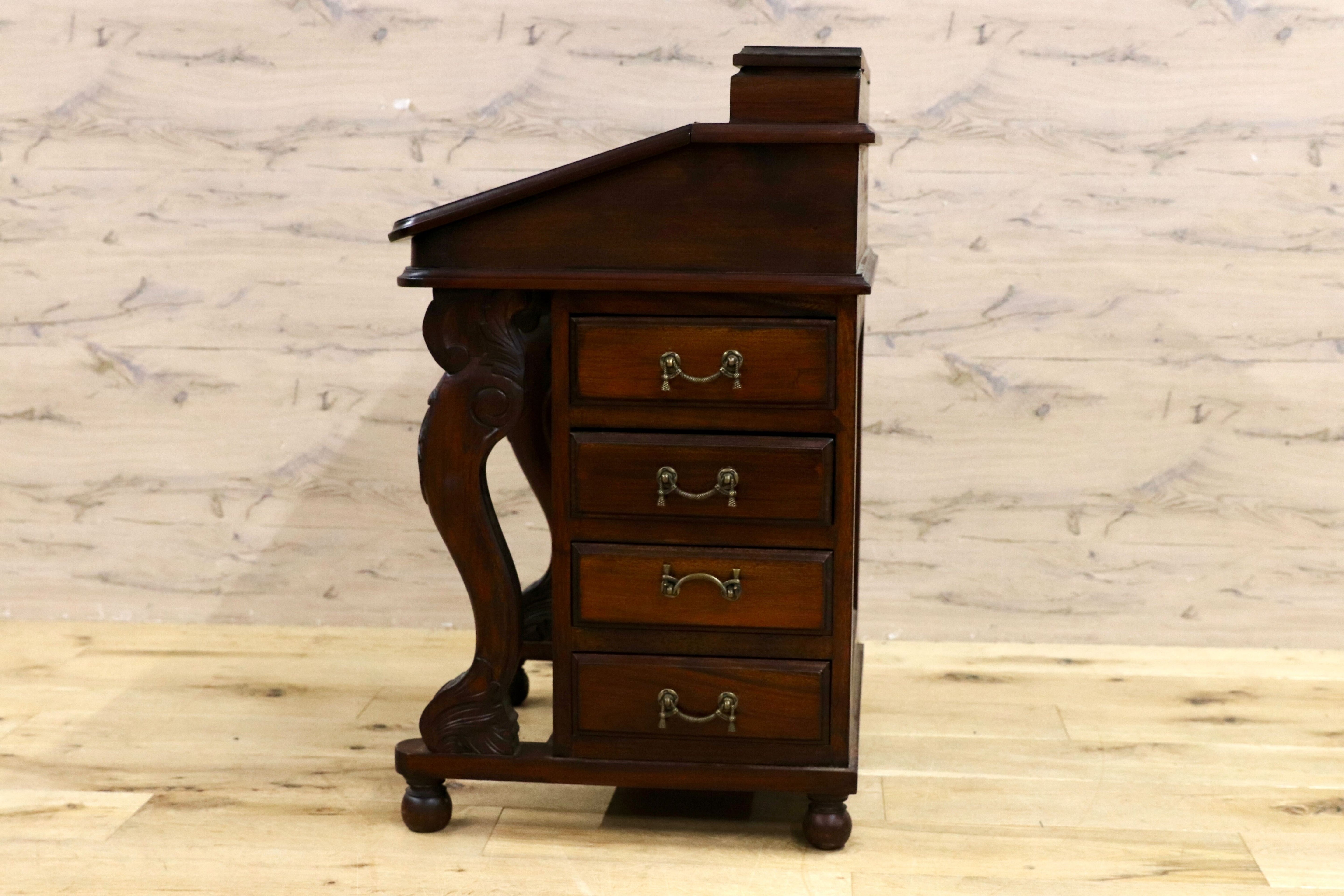 GMIS332○英国アンティーク ダベンポートデスク 西洋 クラシック チェスト 店舗什器 稀少