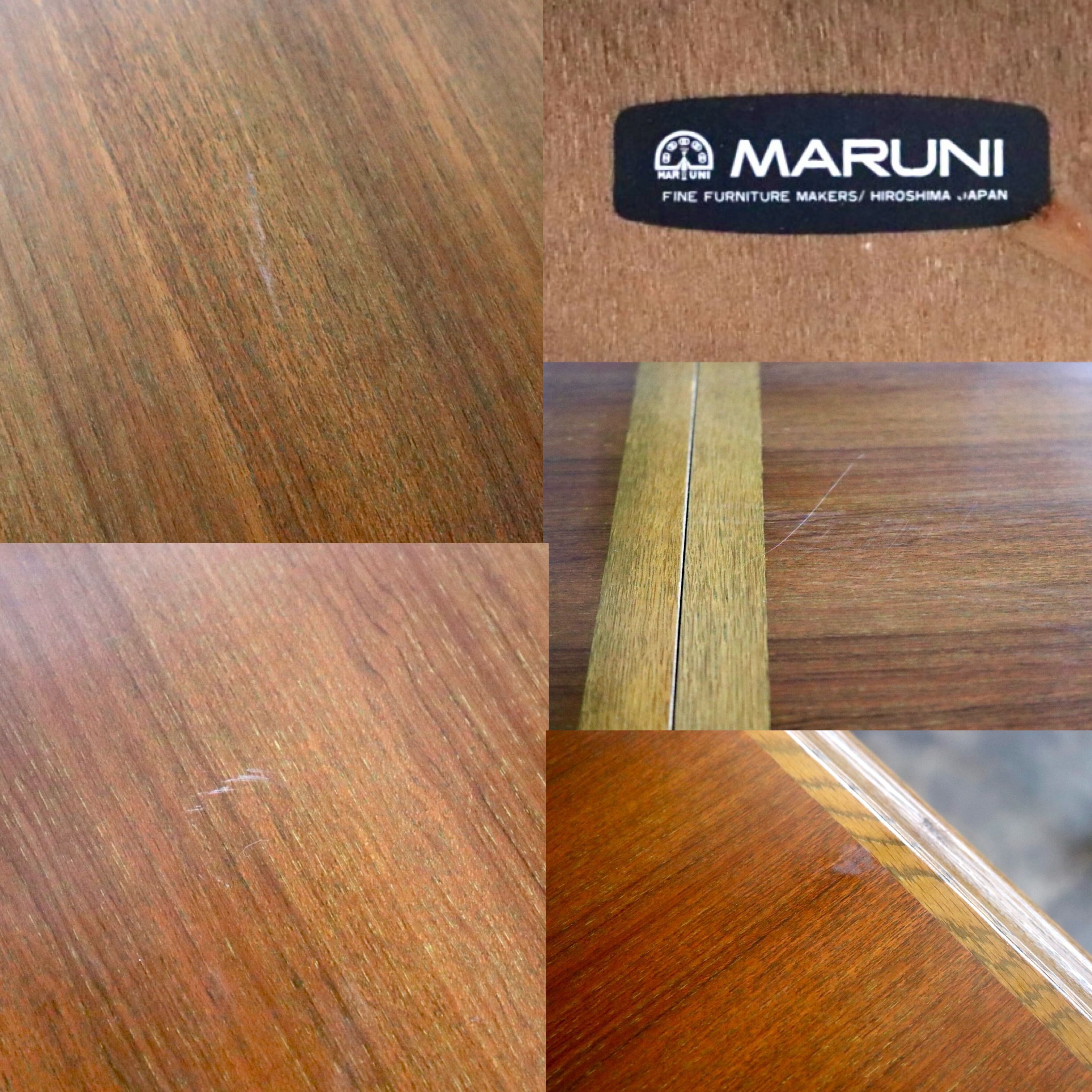 GMIK517E○maruni / マルニ エジンバラ ダイニングテーブル エクステンションテーブル 机 食卓 伸長式 木製 ヴィンテージ 国産家具