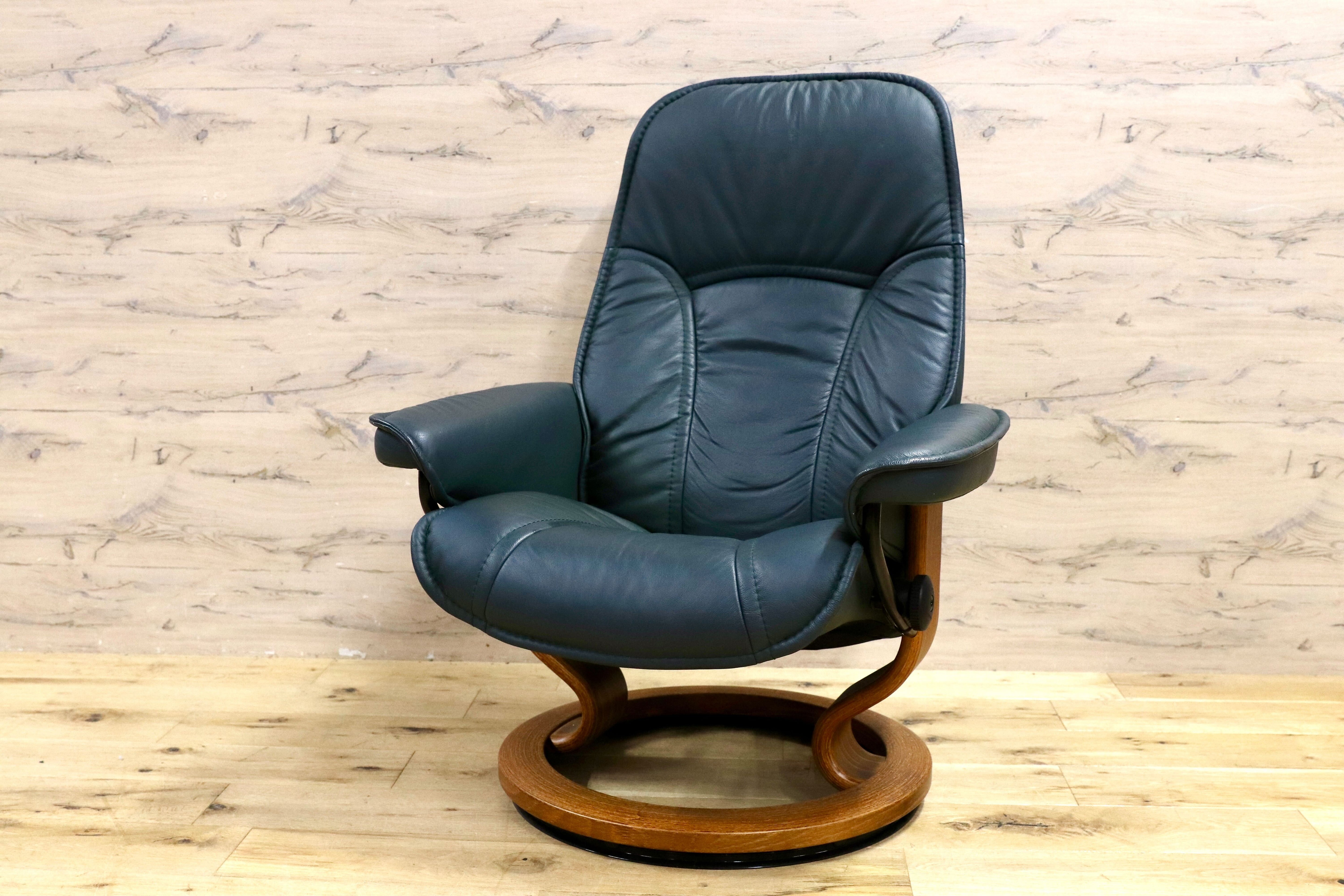 GMIS327○EKORNES / エコーネス リクライニングチェア パーソナルチェア 1人掛けソファ 本革 レザー 北欧家具 ノルウェー