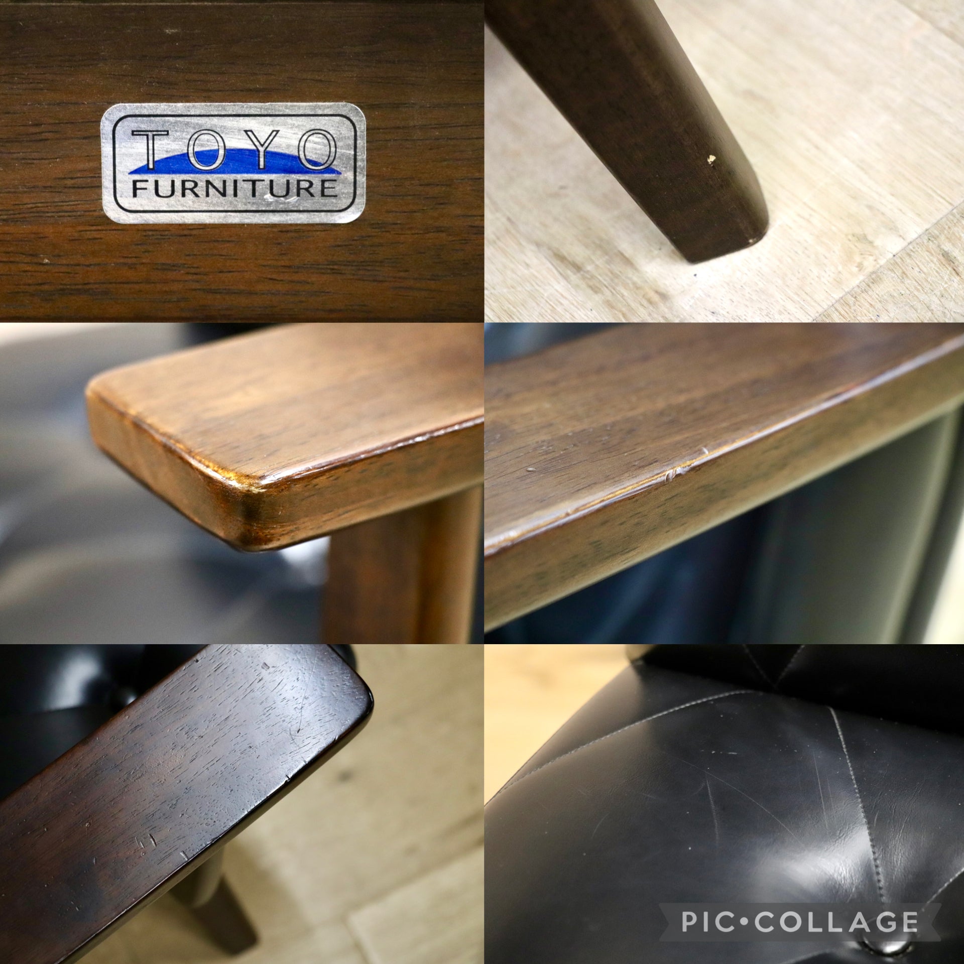 GMJS130○TOYO FURNITURE / 東洋ファニチャー 回転椅子 アームチェア