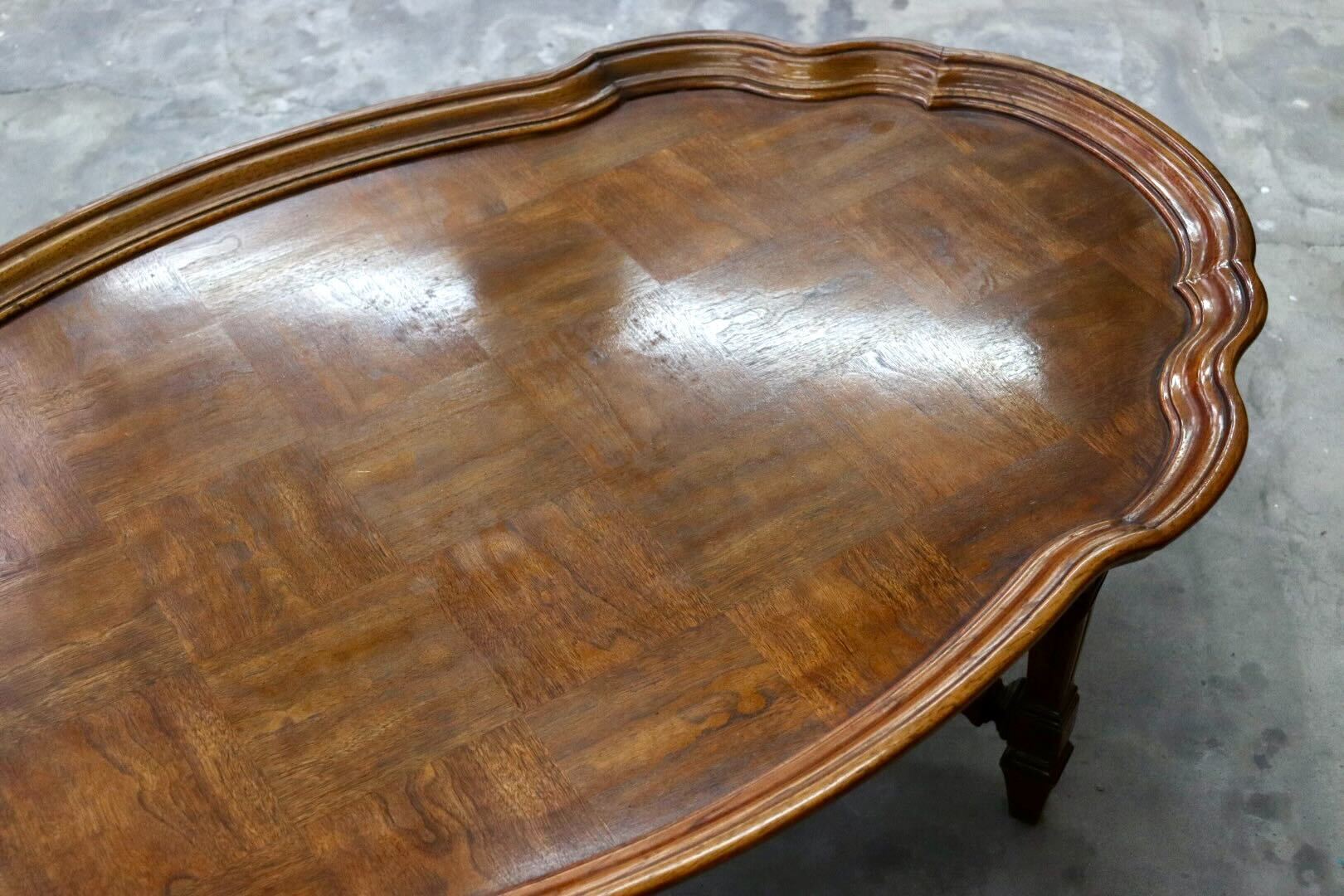 GMIK668C○DREXEL HERITAGE / ドレクセルヘリテイジ キャメオクラシックス カクテルテーブル センターテーブル ヴィンテージ 定価約69万