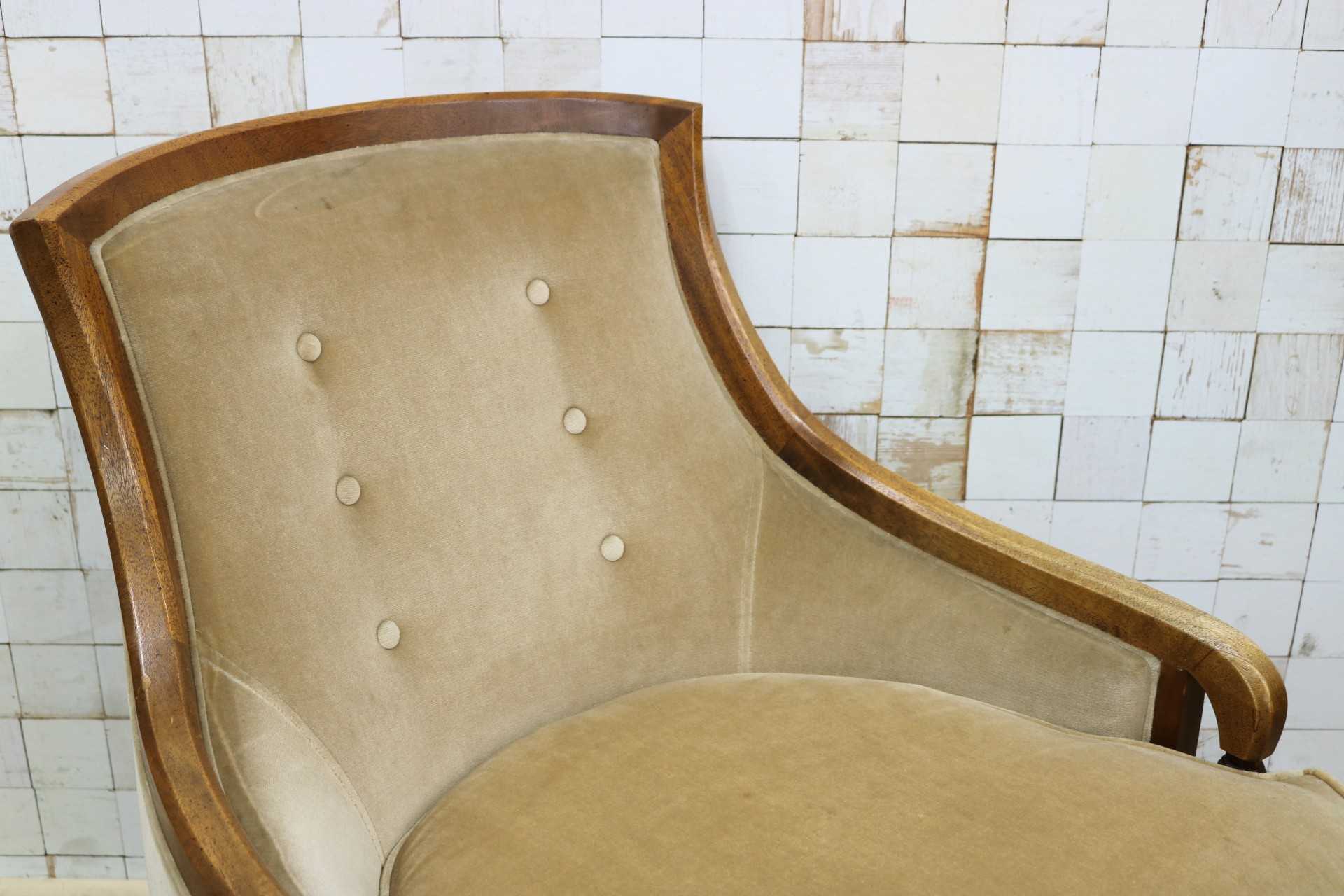 GMJK42C○DREXEL HERITAGE / ドレクセルヘリテイジ Upholstery 1人掛けソファ シングルソファ クラシック ヴィンテージ 応接 読書椅子