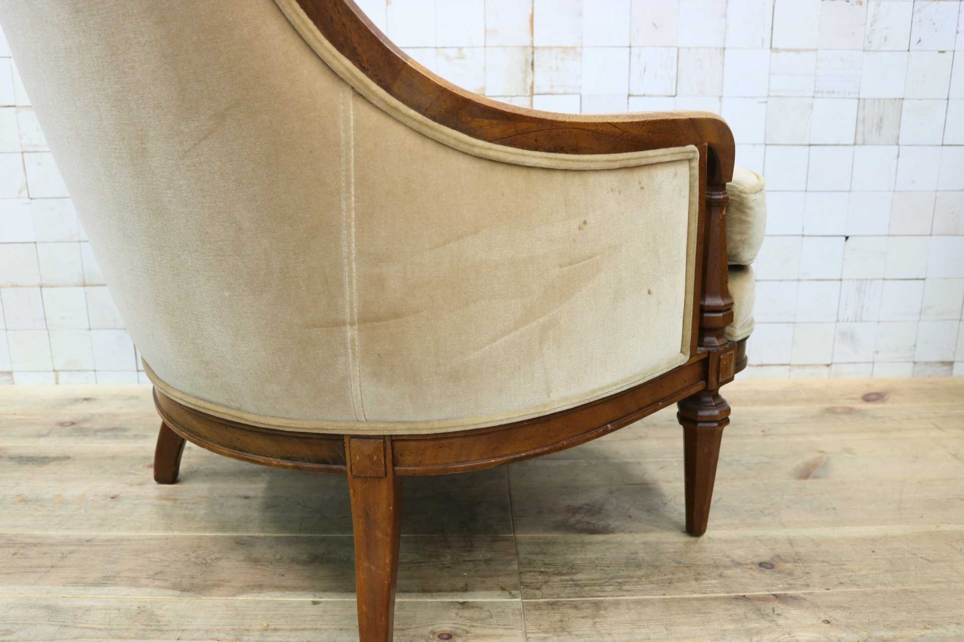 GMJK42C○DREXEL HERITAGE / ドレクセルヘリテイジ Upholstery 1人掛けソファ シングルソファ クラシック ヴィンテージ 応接 読書椅子
