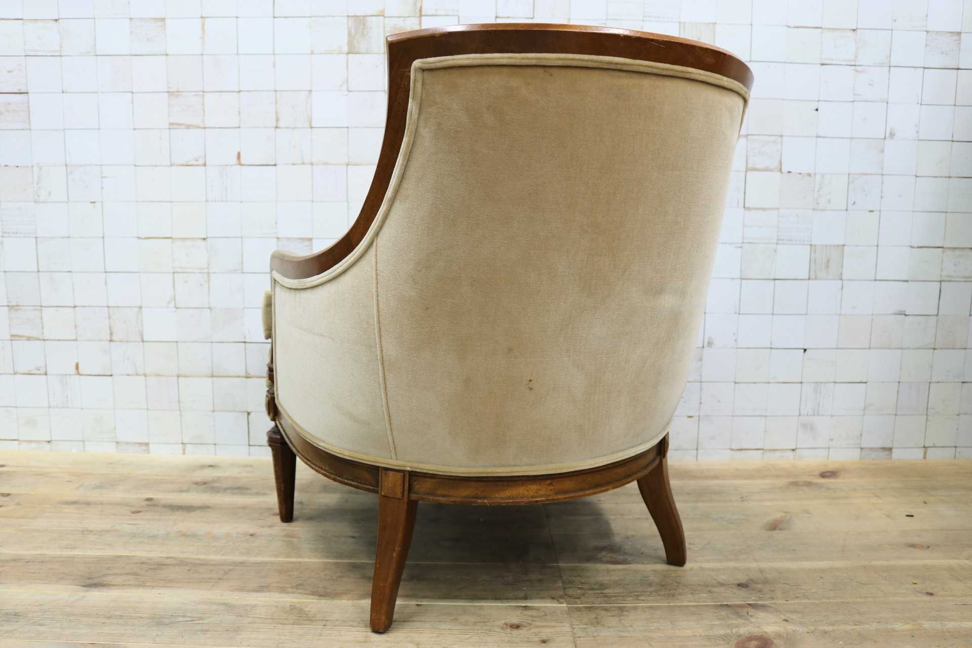 GMJK42C○DREXEL HERITAGE / ドレクセルヘリテイジ Upholstery 1人掛けソファ シングルソファ クラシック ヴィンテージ 応接 読書椅子