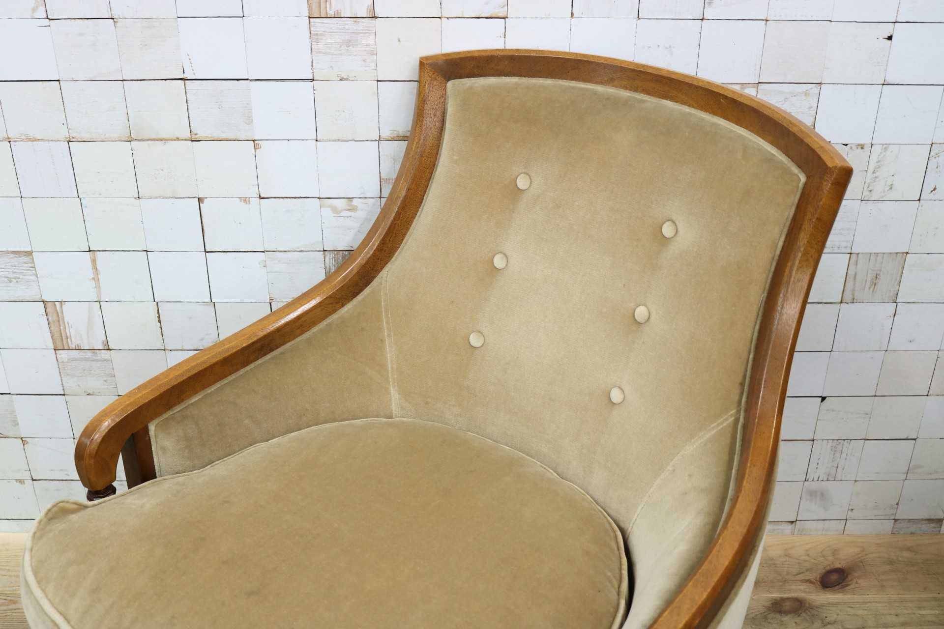 GMJK42D○DREXEL HERITAGE / ドレクセルヘリテイジ Upholstery 1人掛けソファ シングルソファ クラシック ヴィンテージ 応接 読書椅子