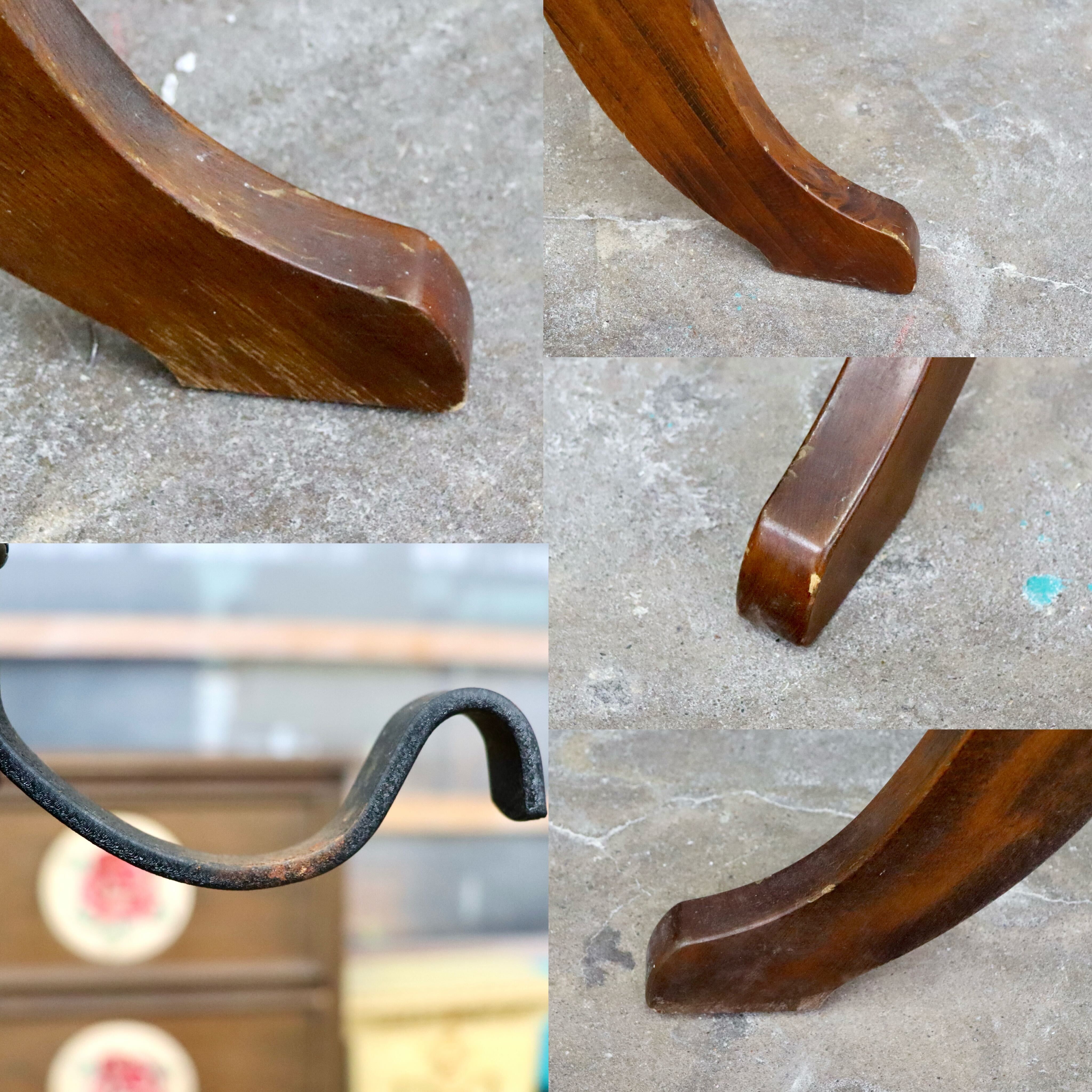 GMIS507○karimoku / カリモク コロニアル コートハンガー ポールハンガー 帽子掛け ポールスタンド レトロ 国産家具