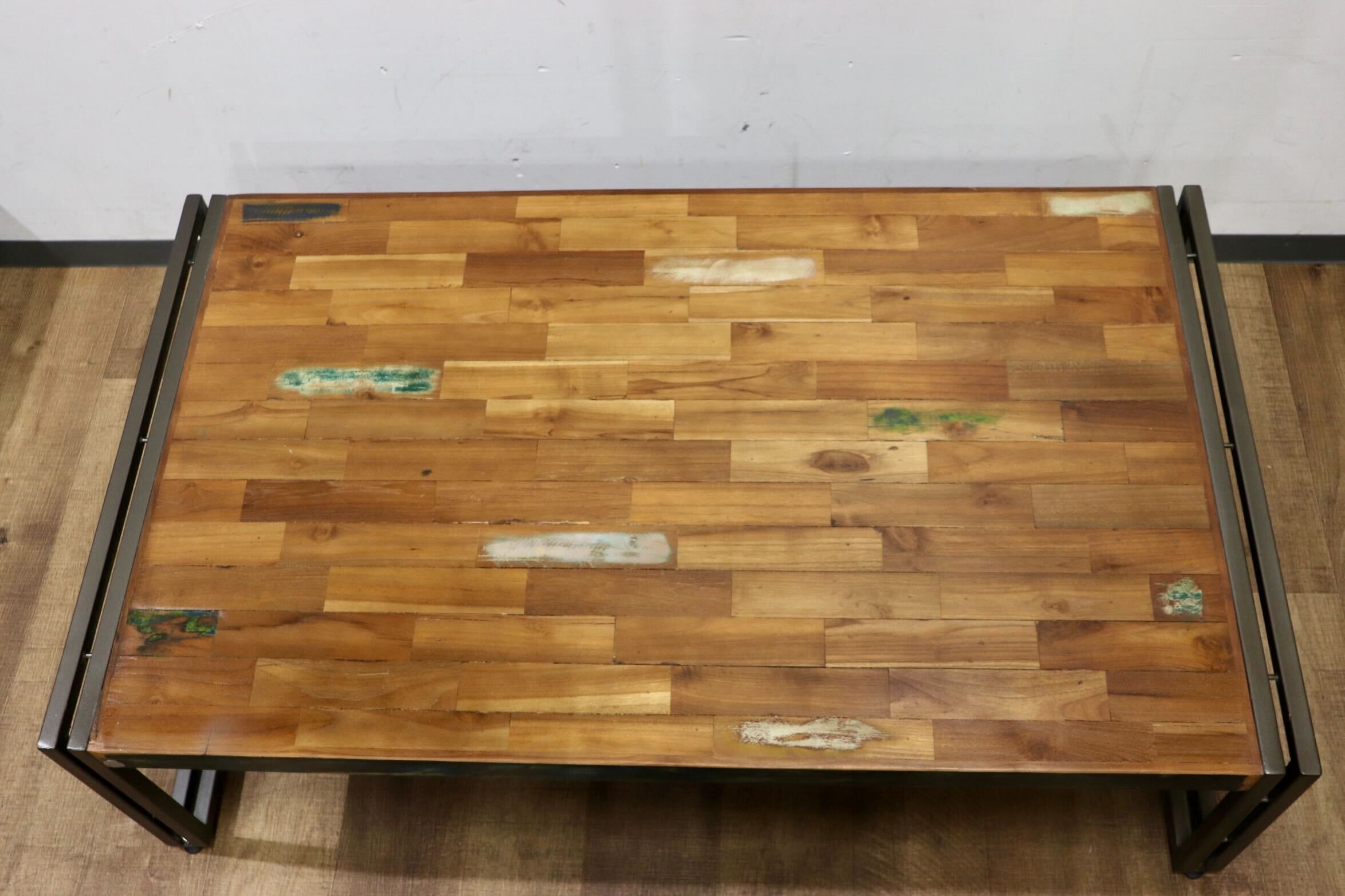 GMHH352B○journal standard Furniture d-Bodh ディーボディ センターテーブル リビングテーブル チーク インダストリアル 約6.3万 展示品