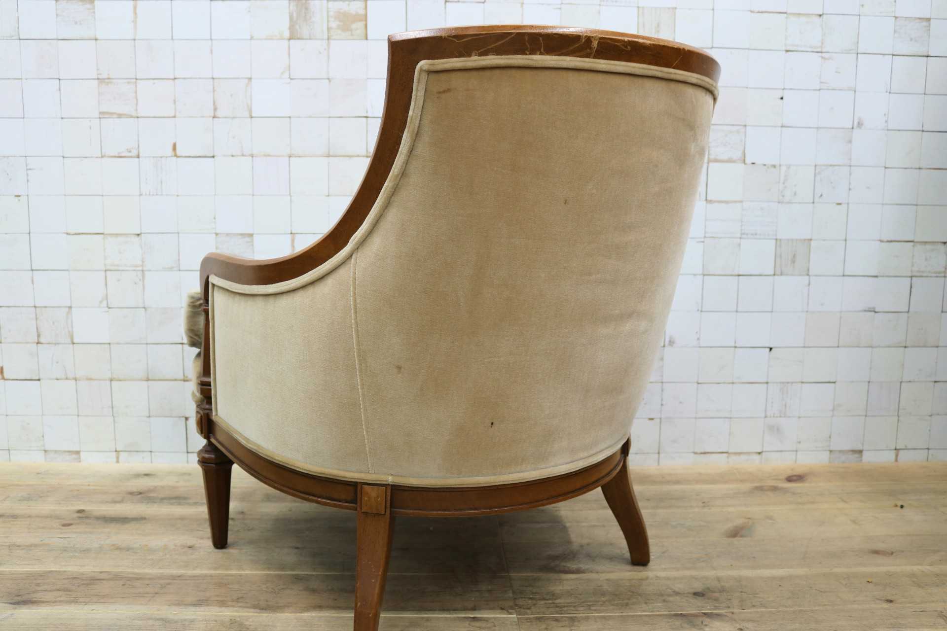 GMJK42D○DREXEL HERITAGE / ドレクセルヘリテイジ Upholstery 1人掛けソファ シングルソファ クラシック ヴィンテージ 応接 読書椅子