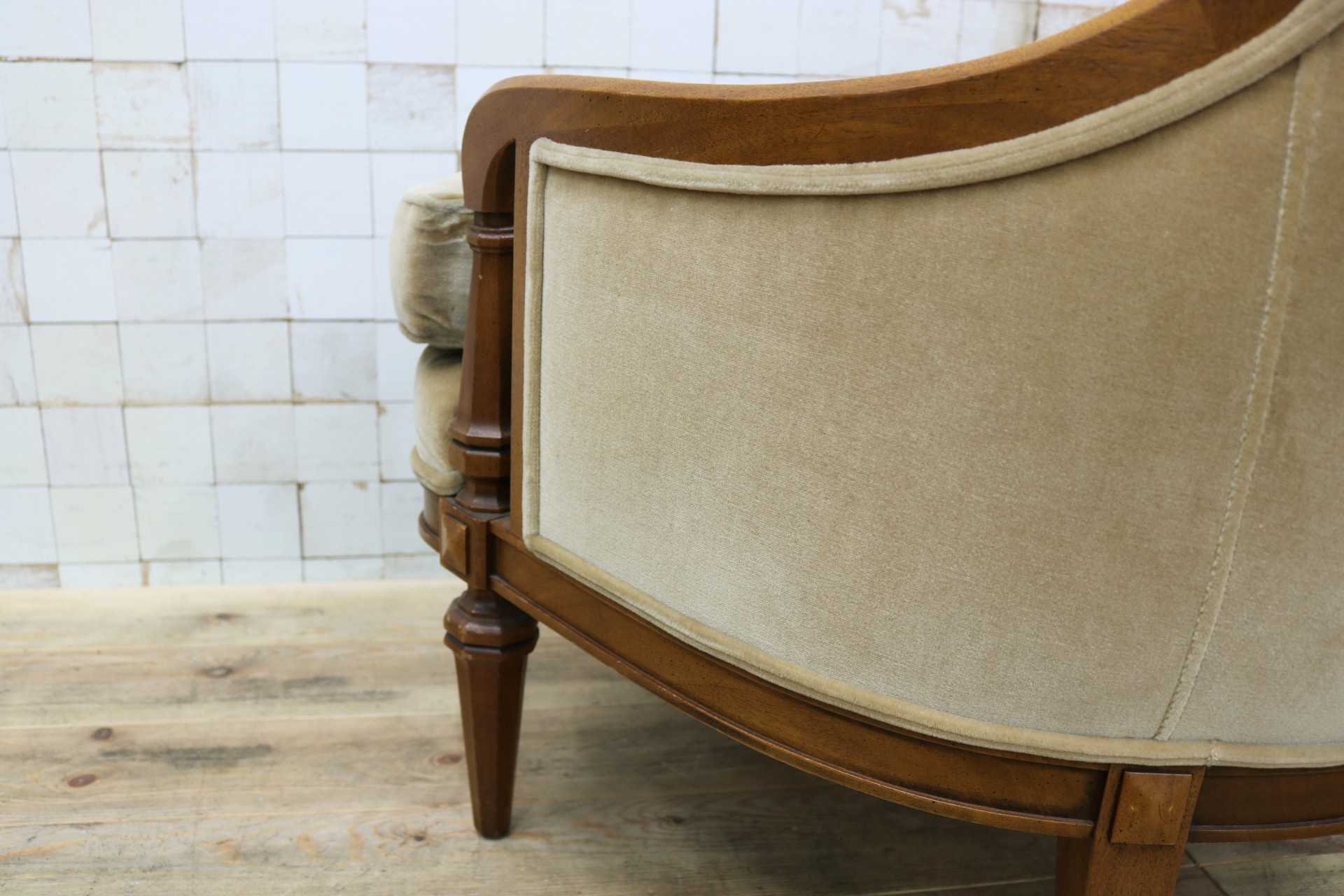 GMJK42D○DREXEL HERITAGE / ドレクセルヘリテイジ Upholstery 1人掛けソファ シングルソファ クラシック ヴィンテージ 応接 読書椅子