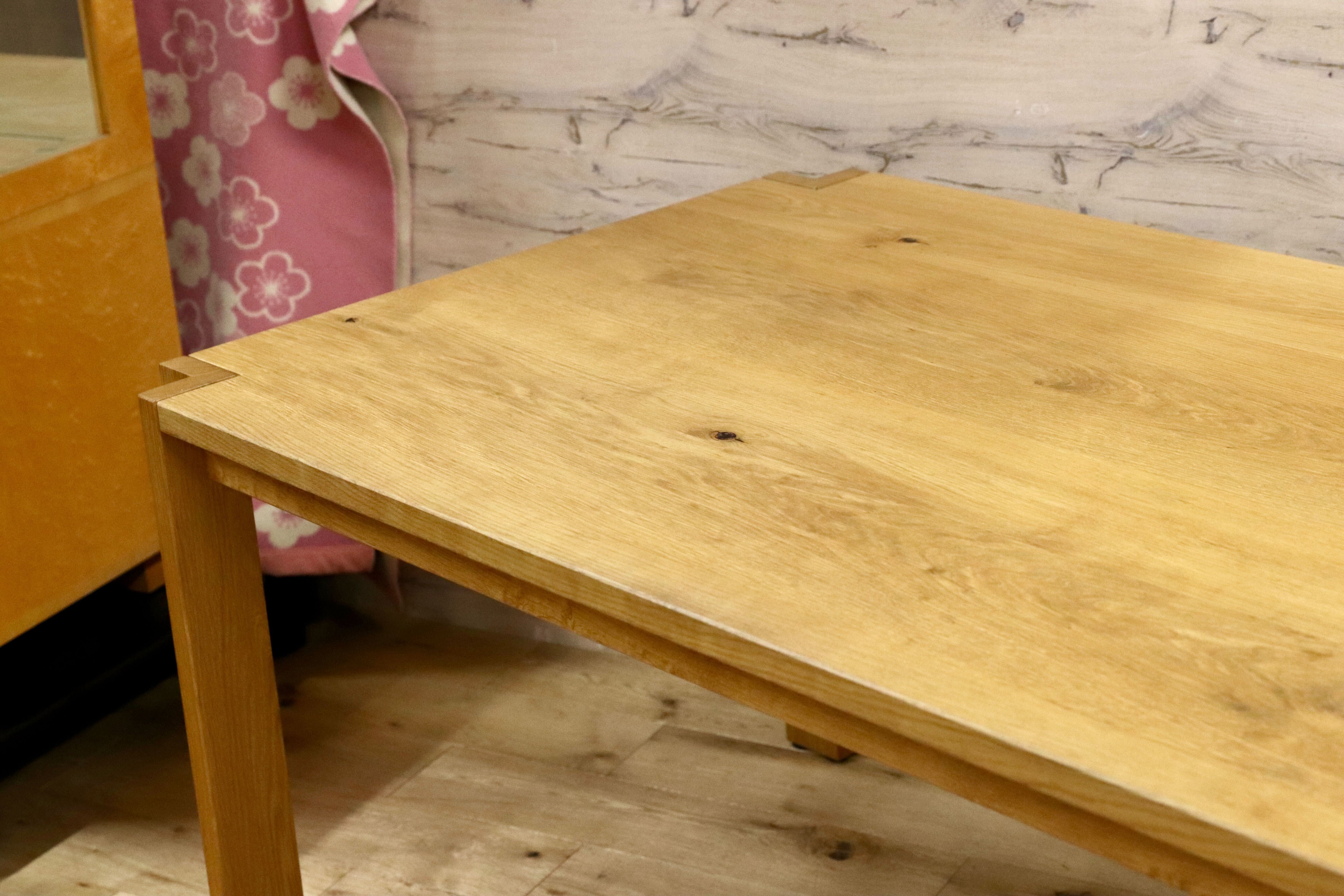 GMIK618○Jeepe Utzon Table #1 オーク無垢材 ダイニングテーブル 食卓テーブル イェッペ・ウッツォン 北欧家具 Knoll取扱い 稀少