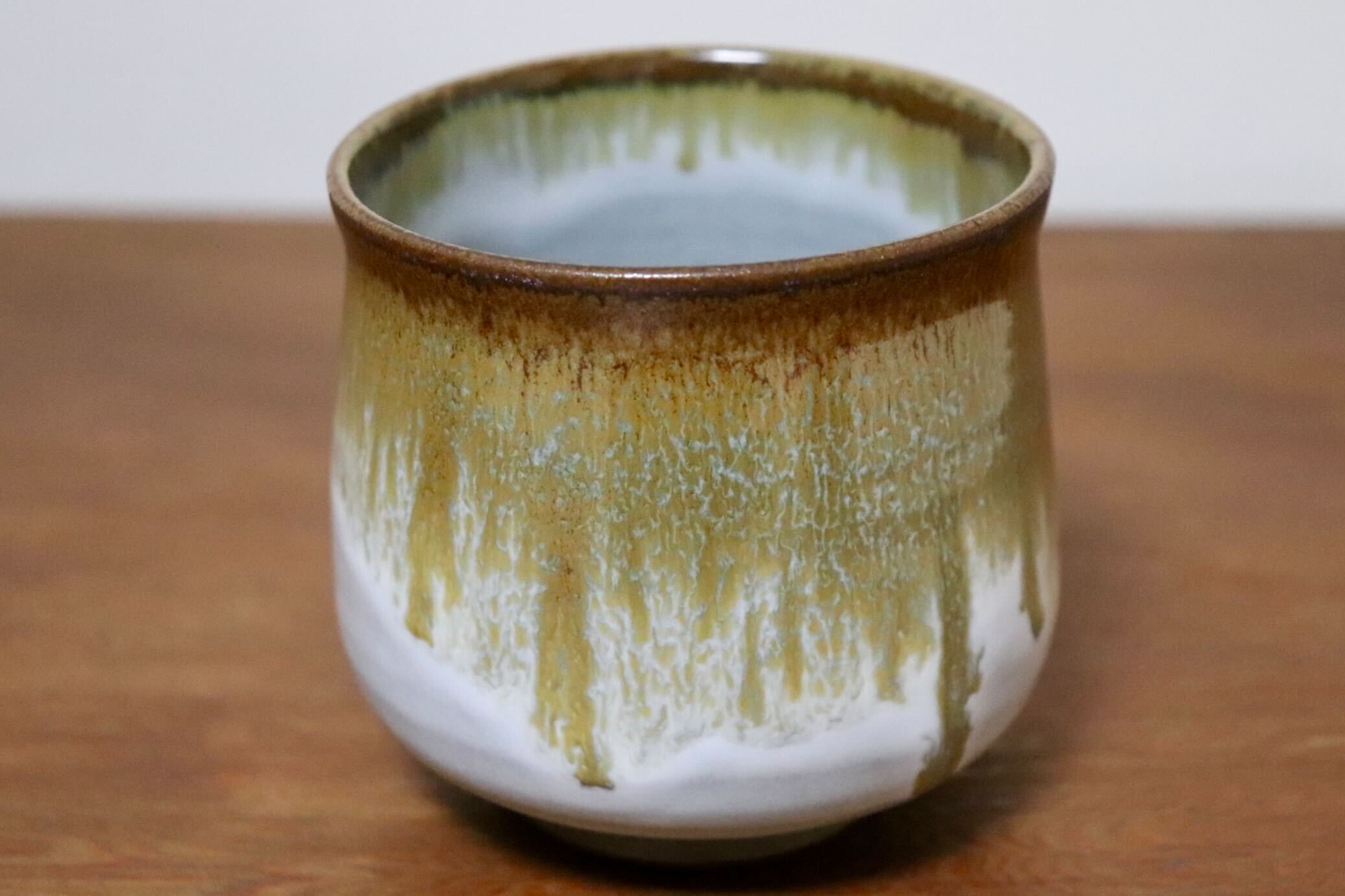 GMIO443A○千代市陶房 清水千代市 丹波焼 湯呑 陶器 丹波篠山 伝統工芸 未使用