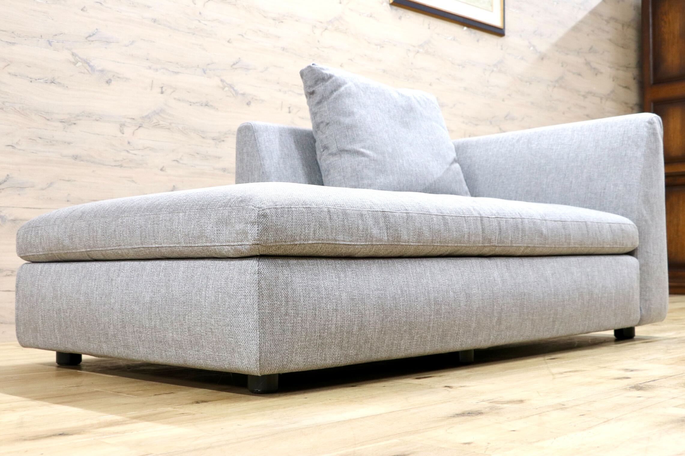 GMIH436C○arflex / アルフレックス SONA ソーナ シェーズロング 左アーム 2人掛けソファ カバーリング イタリアモダン モデルルーム展示品