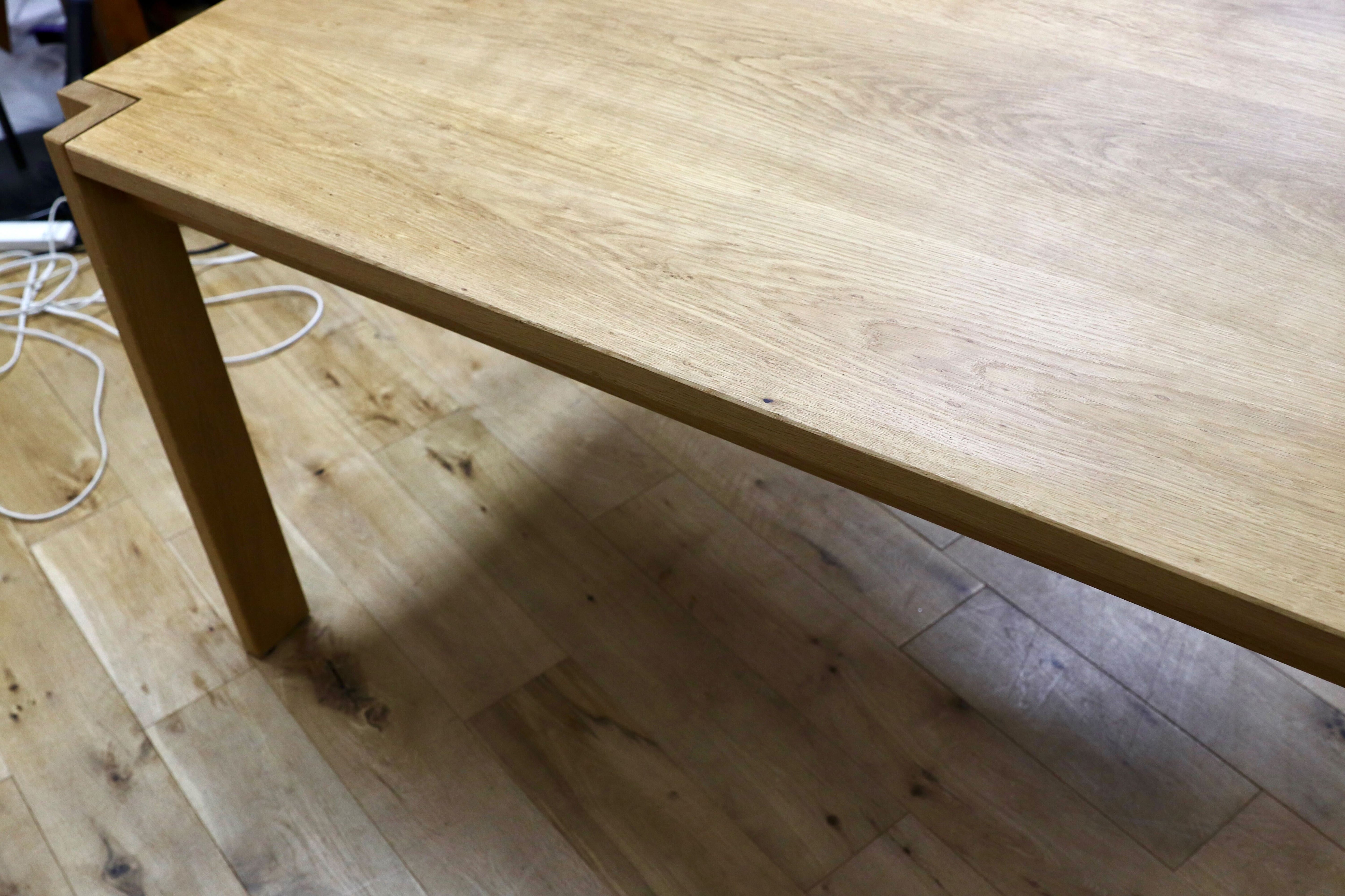 GMIK618○Jeepe Utzon Table #1 オーク無垢材 ダイニングテーブル 食卓テーブル イェッペ・ウッツォン 北欧家具 Knoll取扱い 稀少