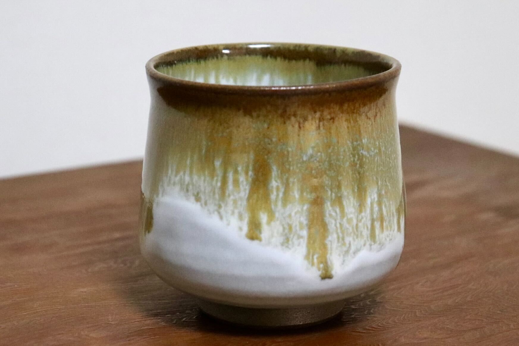 GMIO443A○千代市陶房 清水千代市 丹波焼 湯呑 陶器 丹波篠山 伝統工芸 未使用