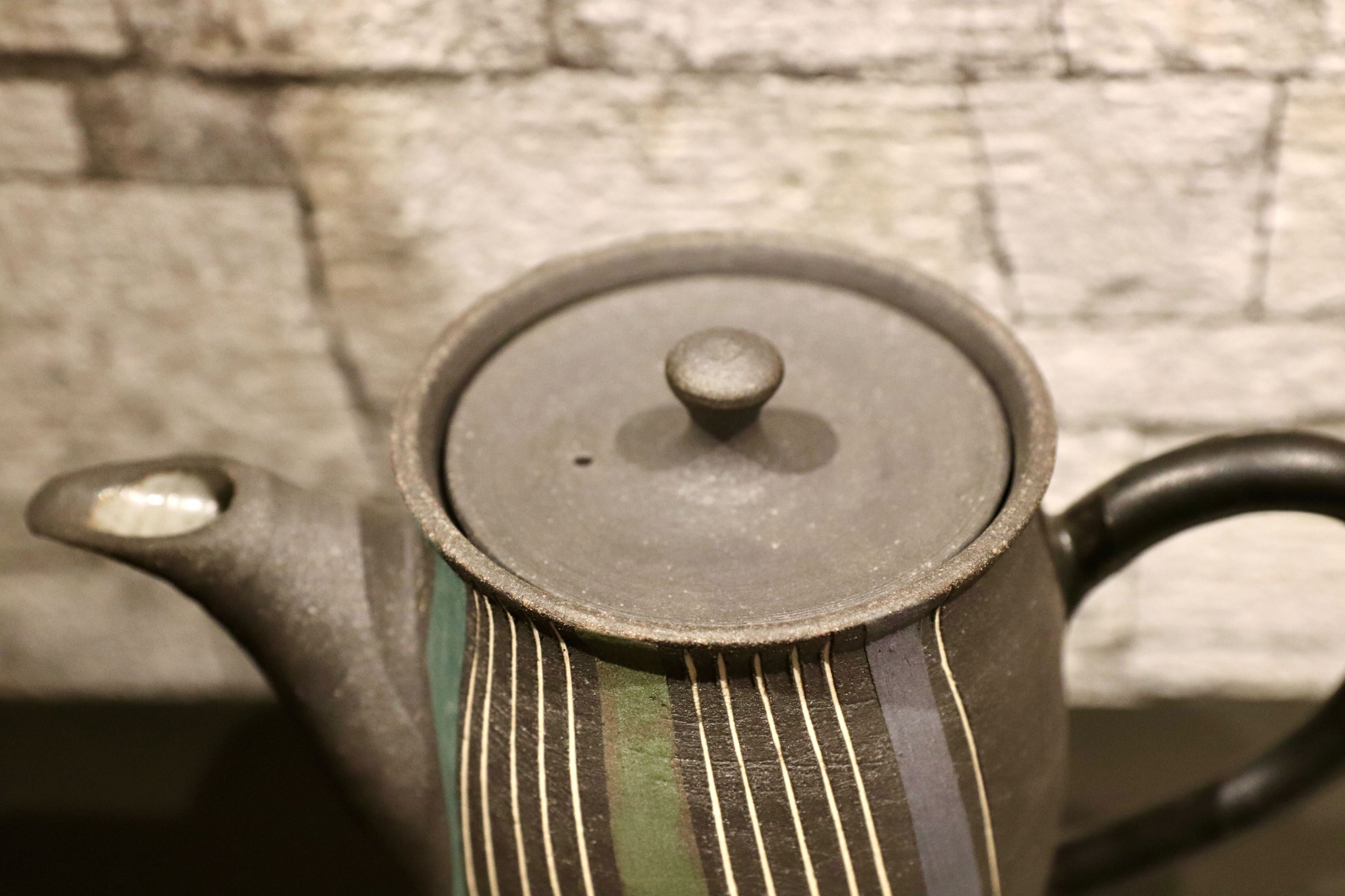 GMIO268○市野悟窯 丹波焼 ティーポット 丹波立杭焼 市野哲次 伝統工芸 煎茶道具 茶器 急須