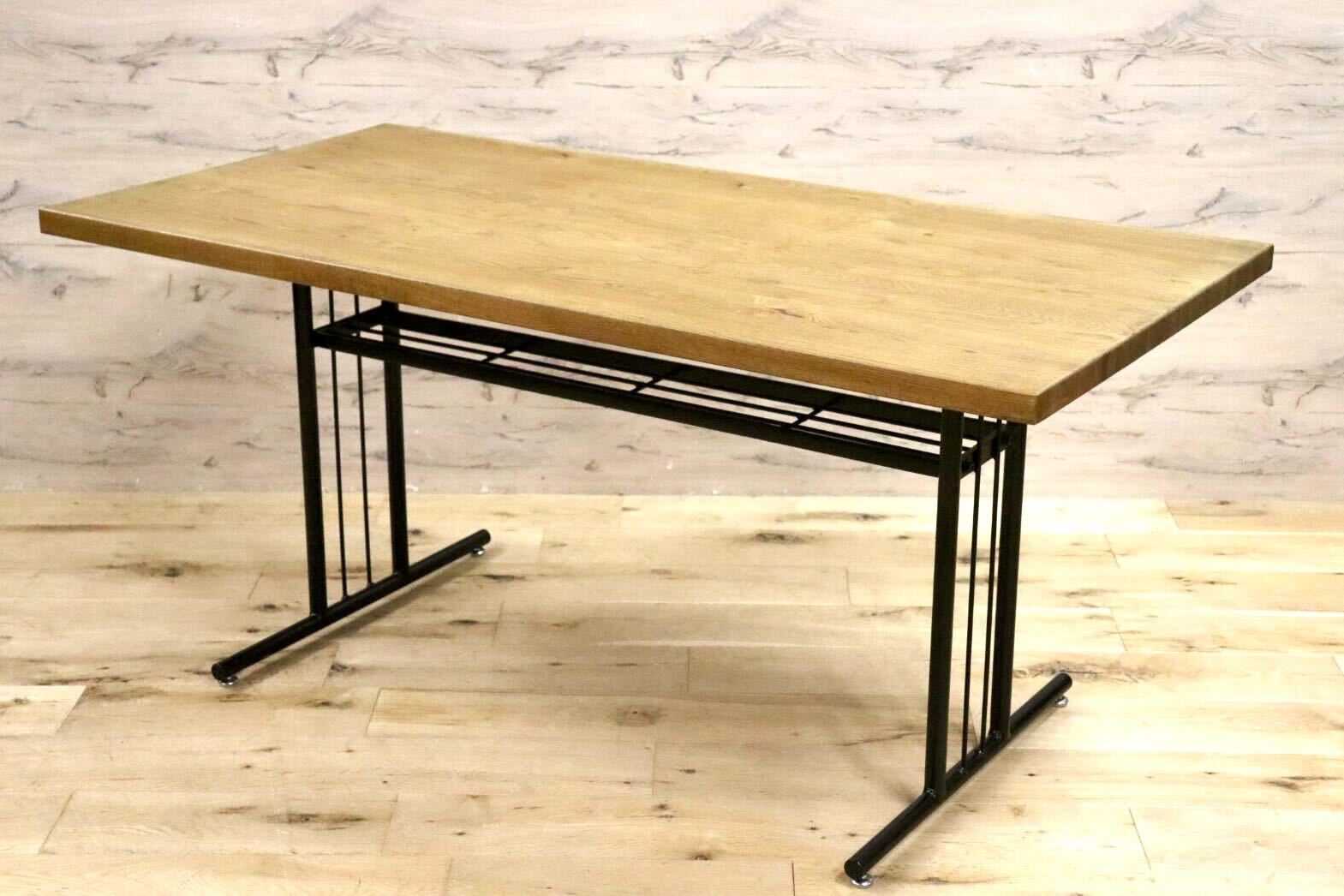 GMIH333○CRASH GATE / クラッシュゲート GRIT グリット ダイニングテーブル 食卓テーブル オーク材 ノットアンティークス 定価約7.7万