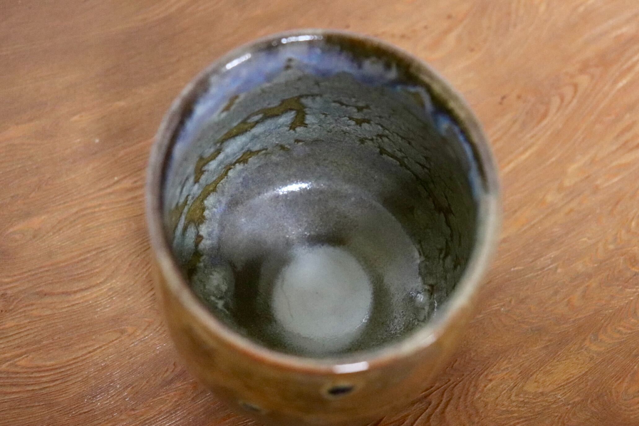 GMIO443B○千代市陶房 清水千代市 丹波焼 湯呑 陶器 丹波篠山 伝統工芸 未使用