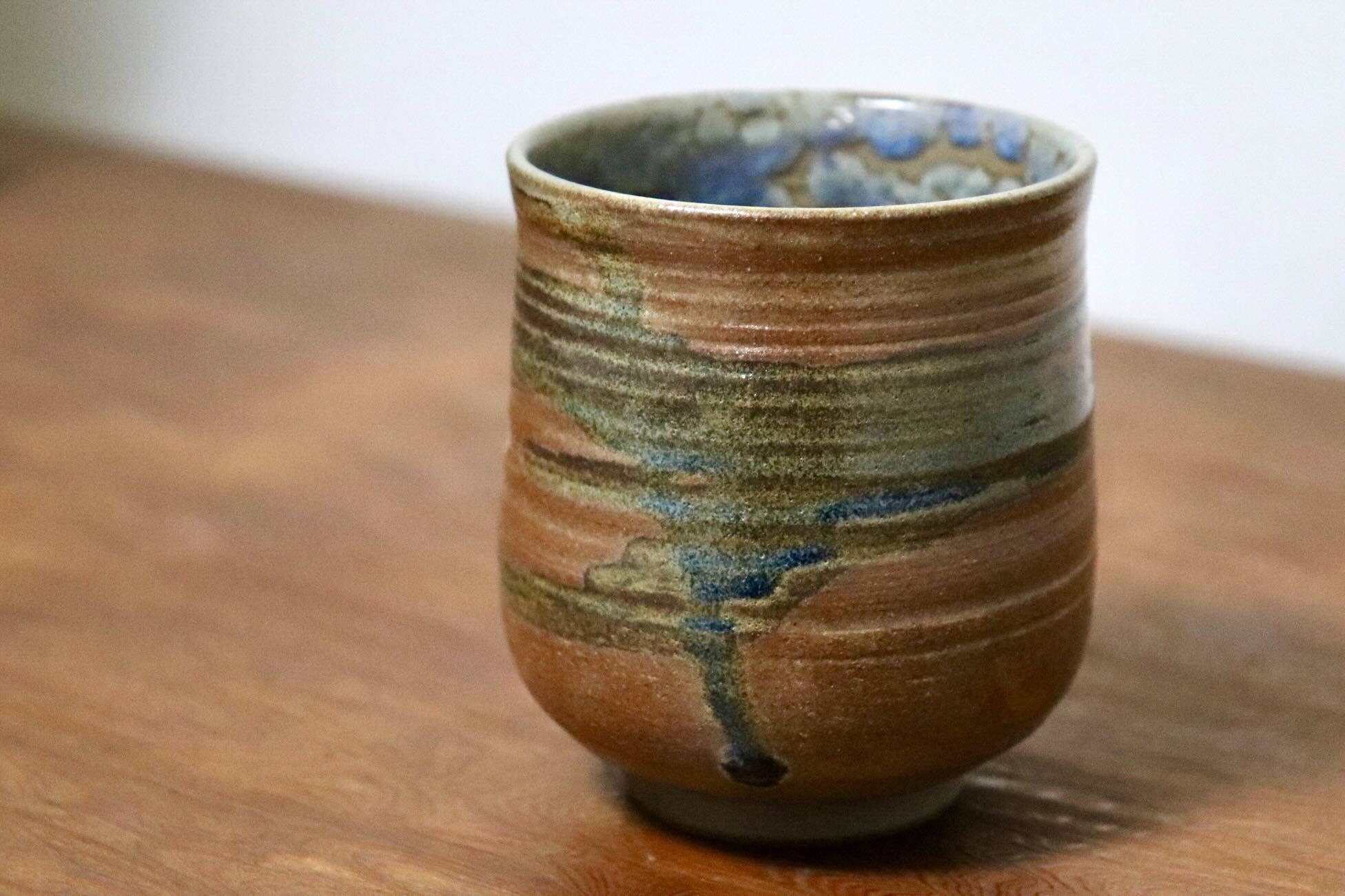 GMIO443C○千代市陶房 清水千代市 丹波焼 湯呑 陶器 丹波篠山 伝統工芸 未使用