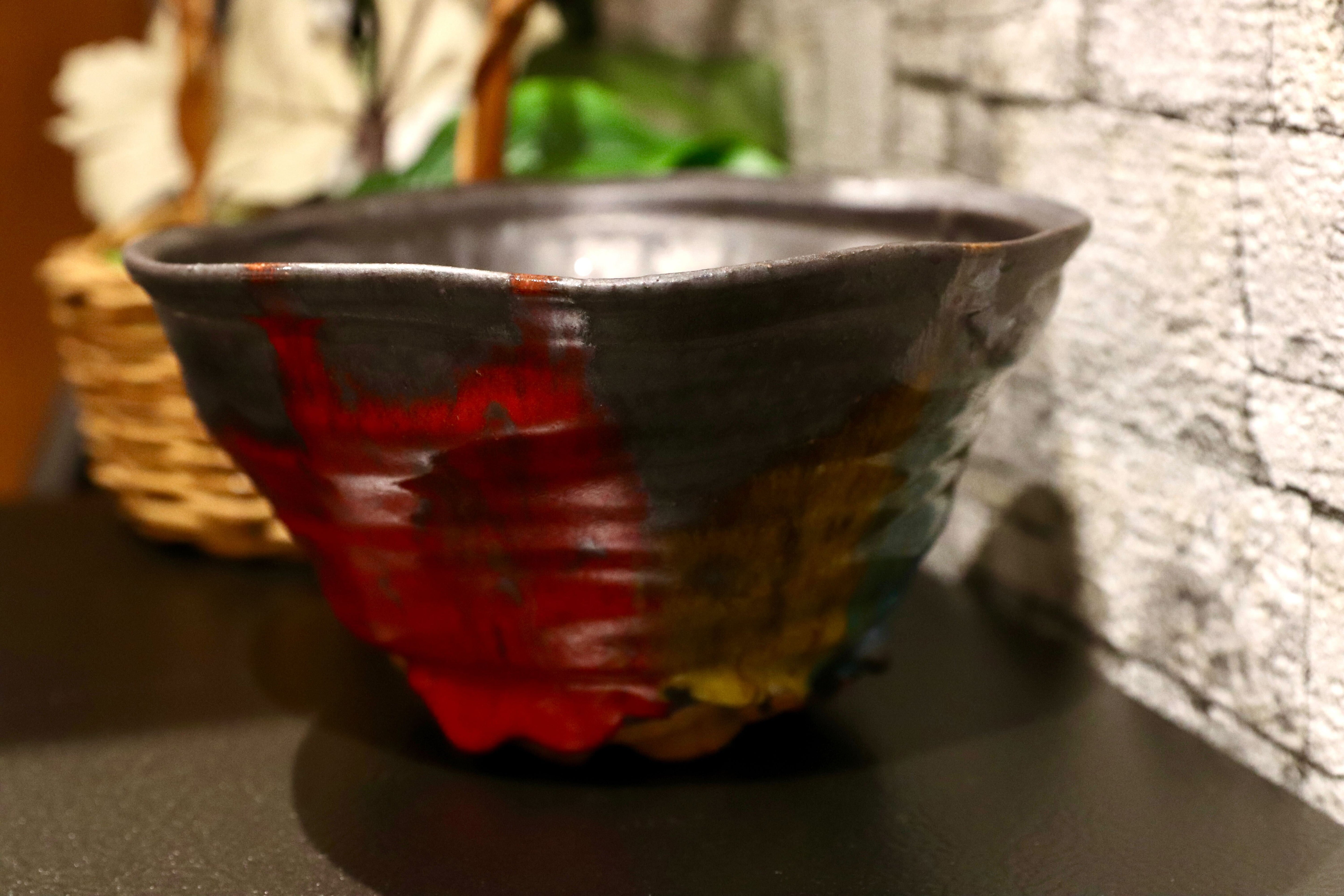 GMIO222P-C○丹波立杭焼 丹波焼 丹文窯 サラダボウル 食器 大西雅文 伝統工芸 陶磁器