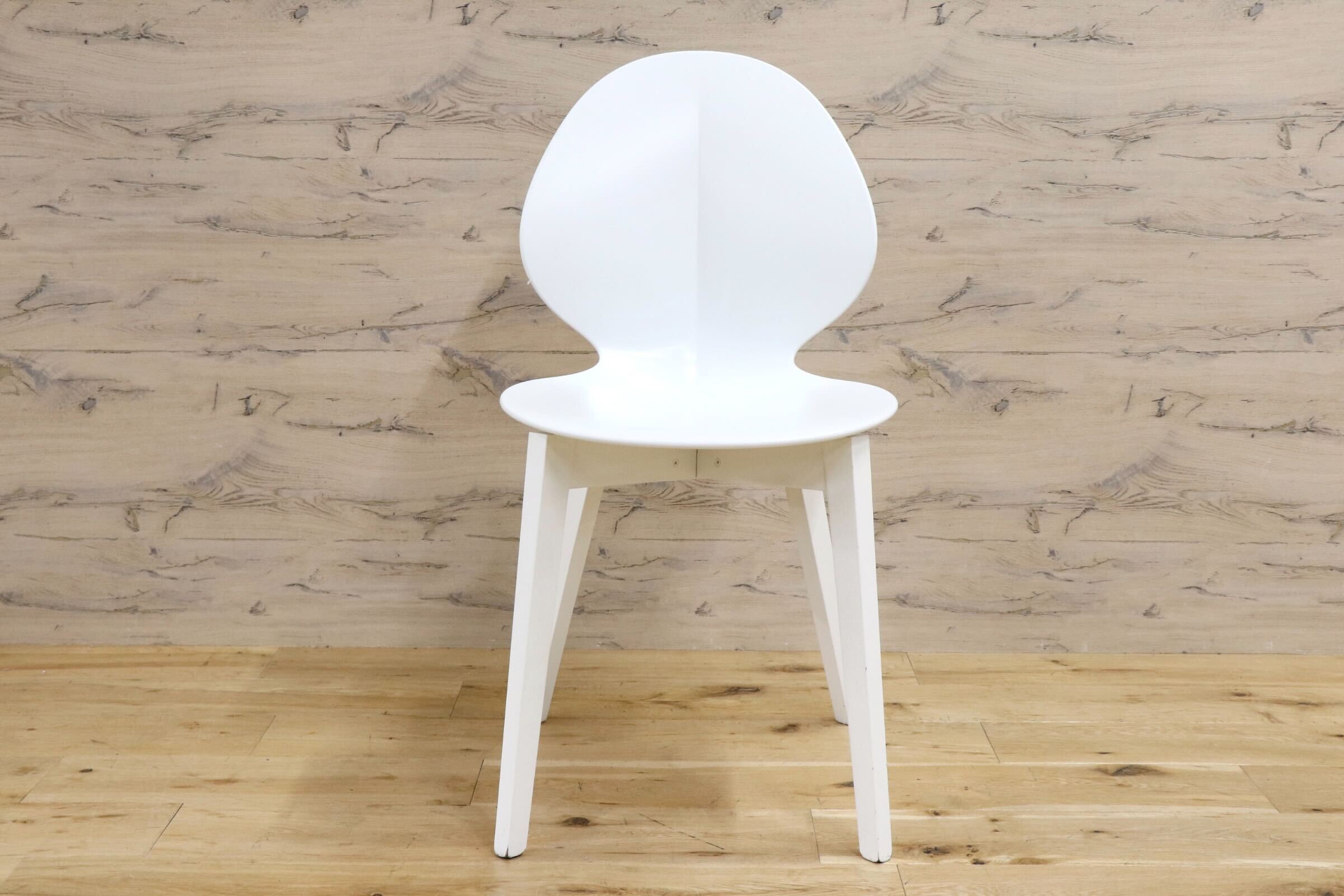GMJH105A◯Calligaris / カリガリス BASIL W バジル ウッド ダイニングチェア アームレスチェア 椅子 イタリア モダン インテリア