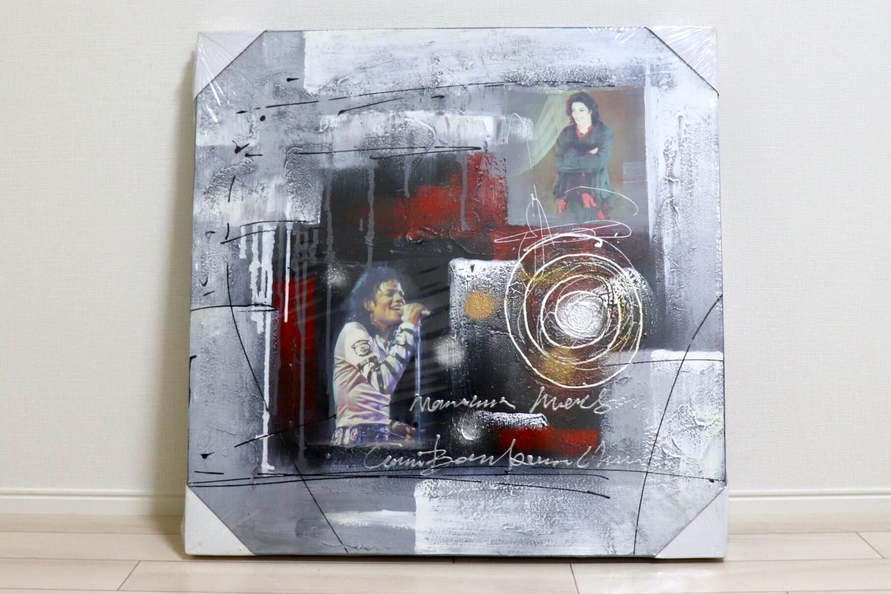 GMIK749C◯マイケル・ジャクソン アートパネル 大型 インテリアボード コラージュアート