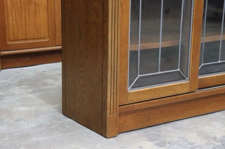 GMIS274○三越家具 Brugge ブルージュ キャビネット サイドボード リビングボード 飾り棚 三越伊勢丹 英国クラシック ヴィンテージ