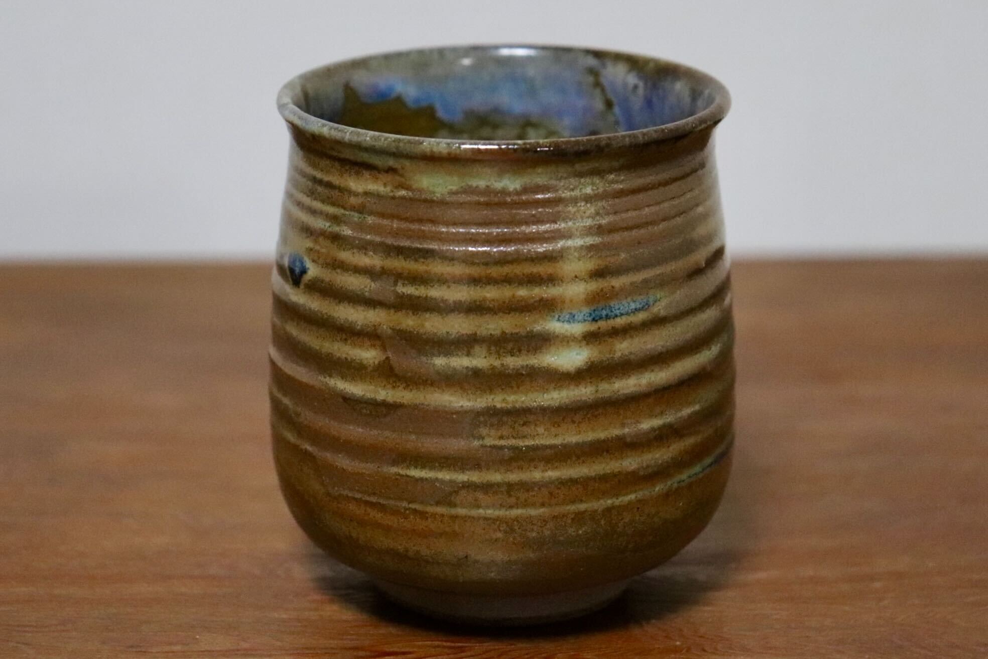 GMIO443D○千代市陶房 清水千代市 丹波焼 湯呑 陶器 丹波篠山 伝統工芸 未使用