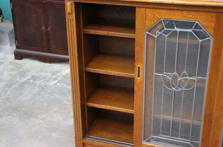 GMIS274○三越家具 Brugge ブルージュ キャビネット サイドボード リビングボード 飾り棚 三越伊勢丹 英国クラシック ヴィンテージ