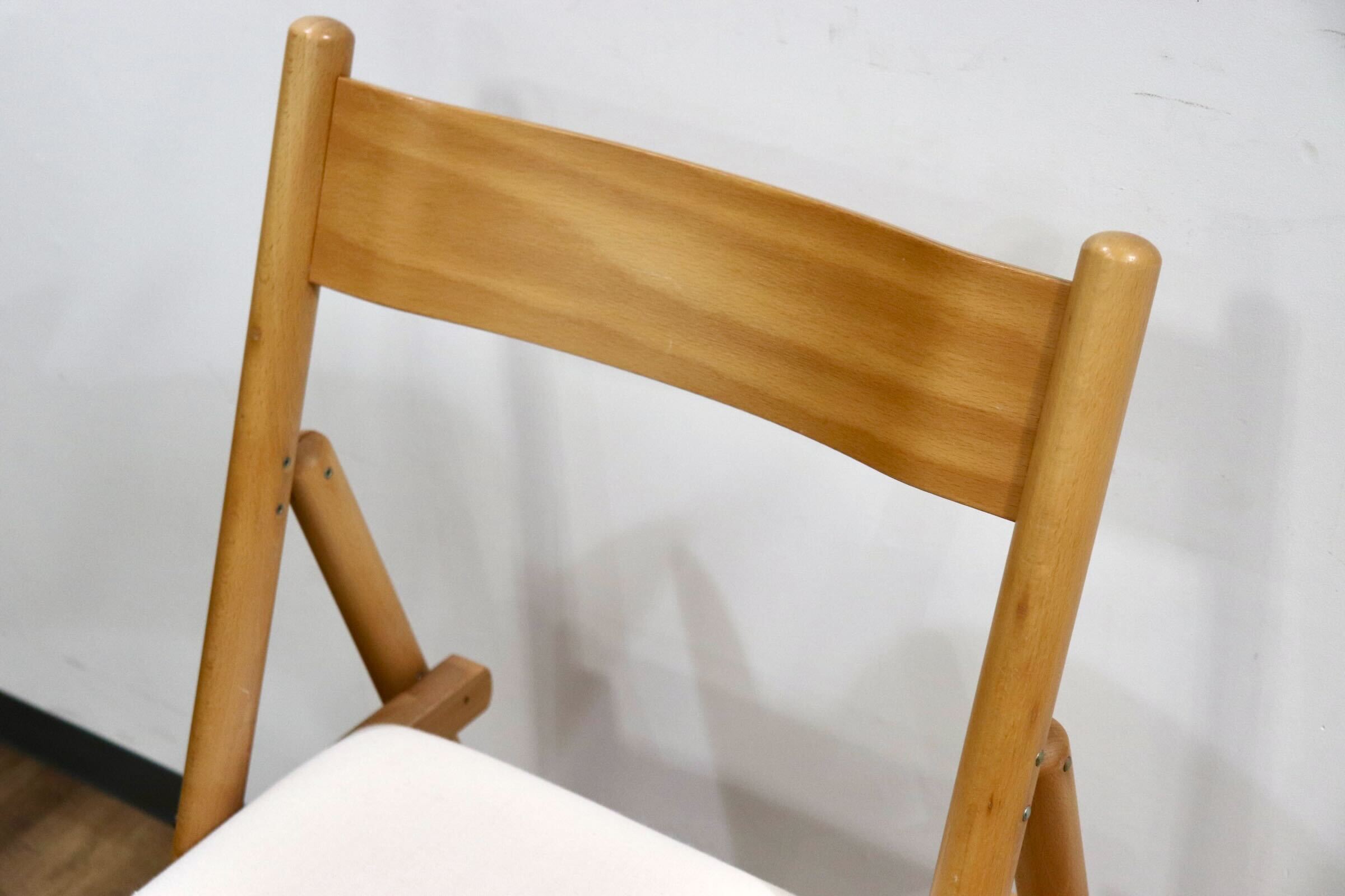 GMIK86A○無印良品 / MUJI フォールディングチェア ダイニングチェア 折りたたみチェア 椅子 イス チェア ブナ材 シンプル ナチュラル