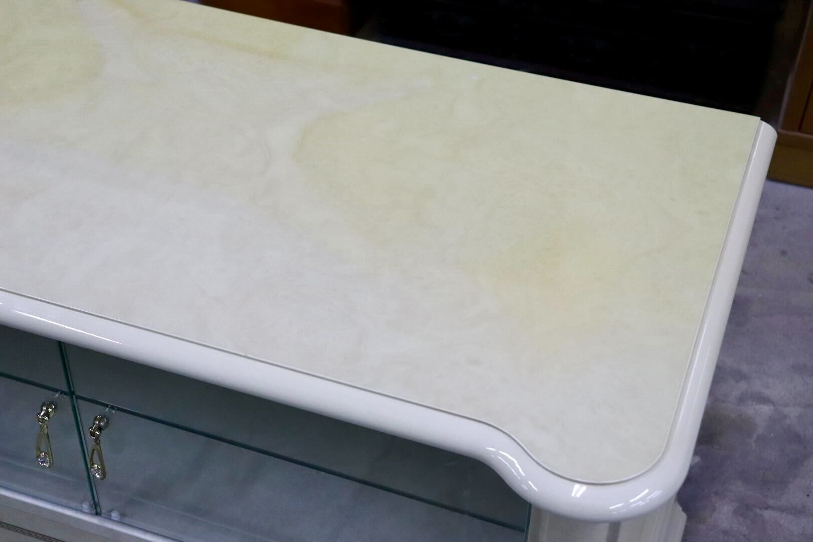 GMIS353B○SaltarelliMOBILI / サルタレッリモビリ フローレンス TVボード AVボード ローボード 輸入家具 ロココ調 イタリア 定価約24.7万