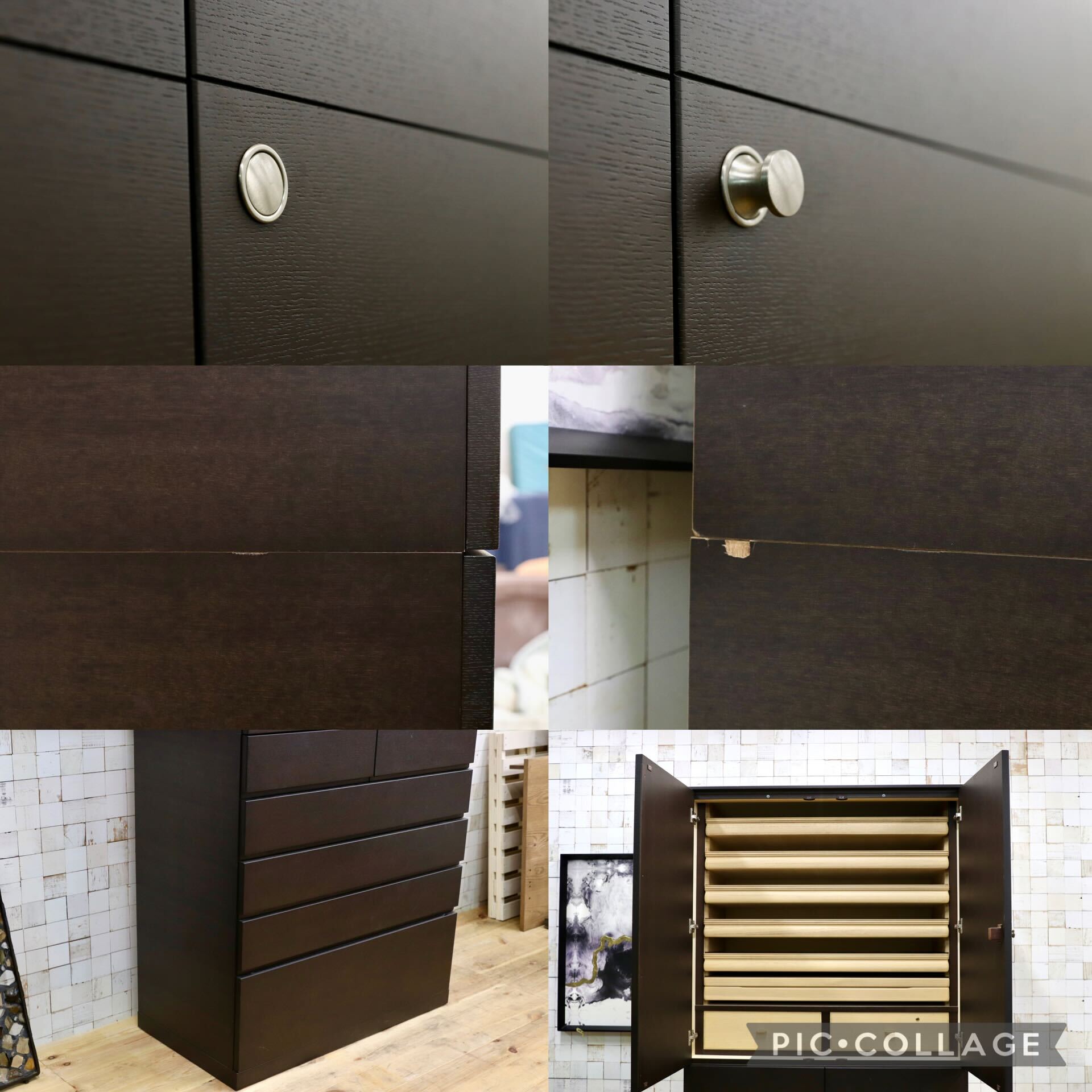 GMIH246○IDC大塚家具 府中家具 整理箪笥 洋服箪笥 特大サイズ 最高級 和箪笥 箪笥 タンス チェスト